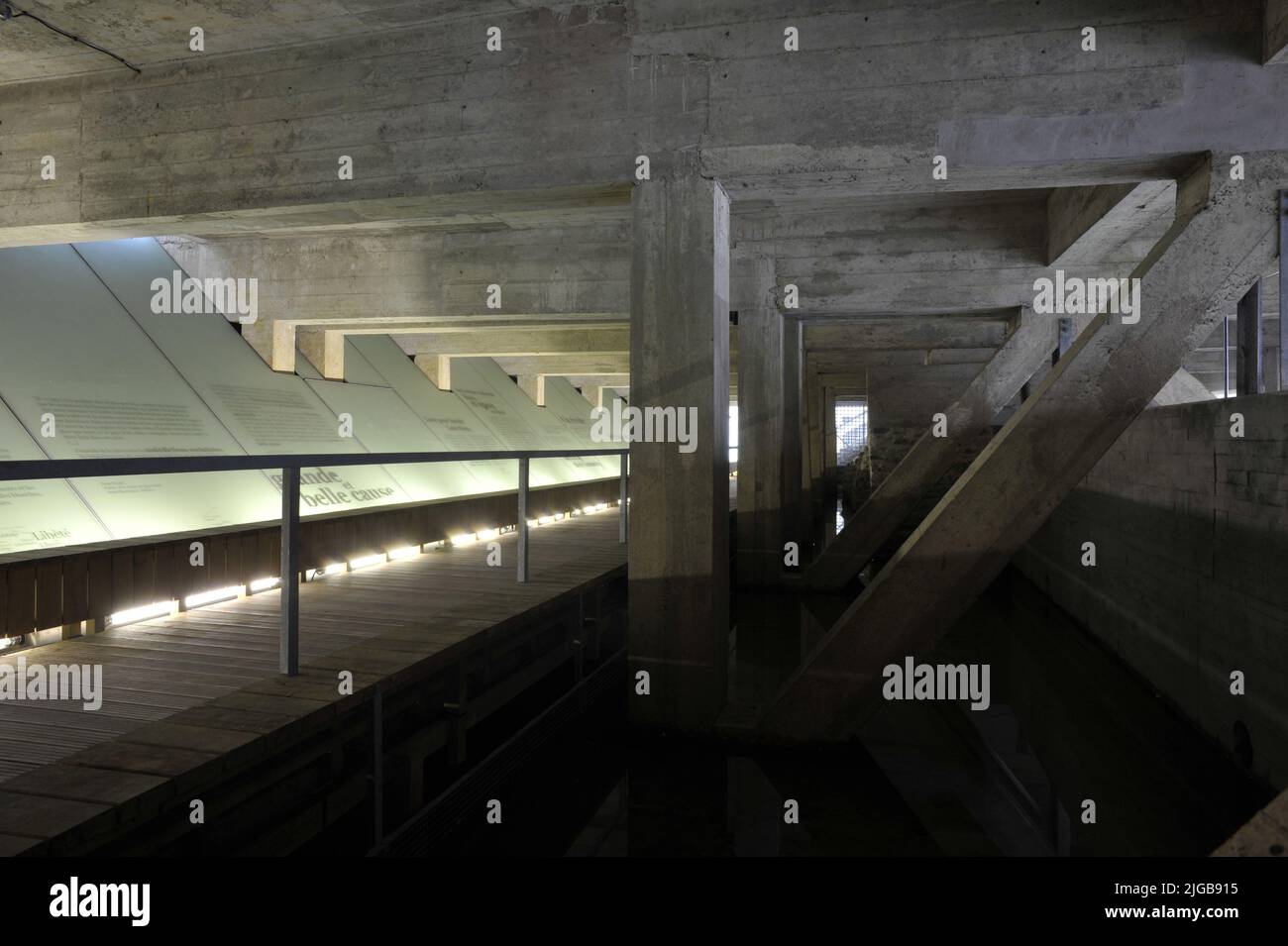 Gedenkstätte für die Abschaffung der Sklaverei, Nantes, Frankreich Stockfoto