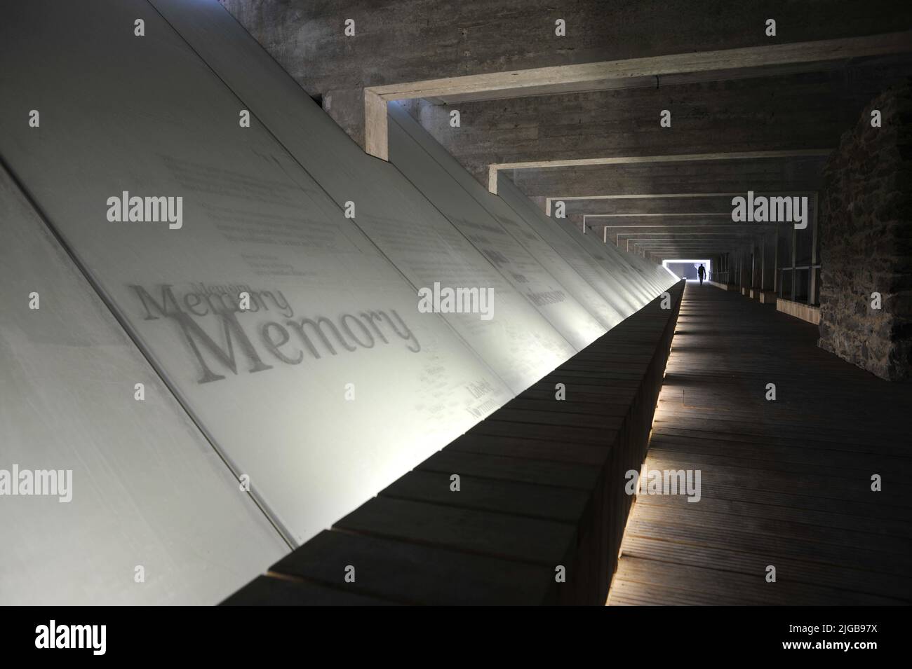 Gedenkstätte für die Abschaffung der Sklaverei, Nantes, Frankreich Stockfoto