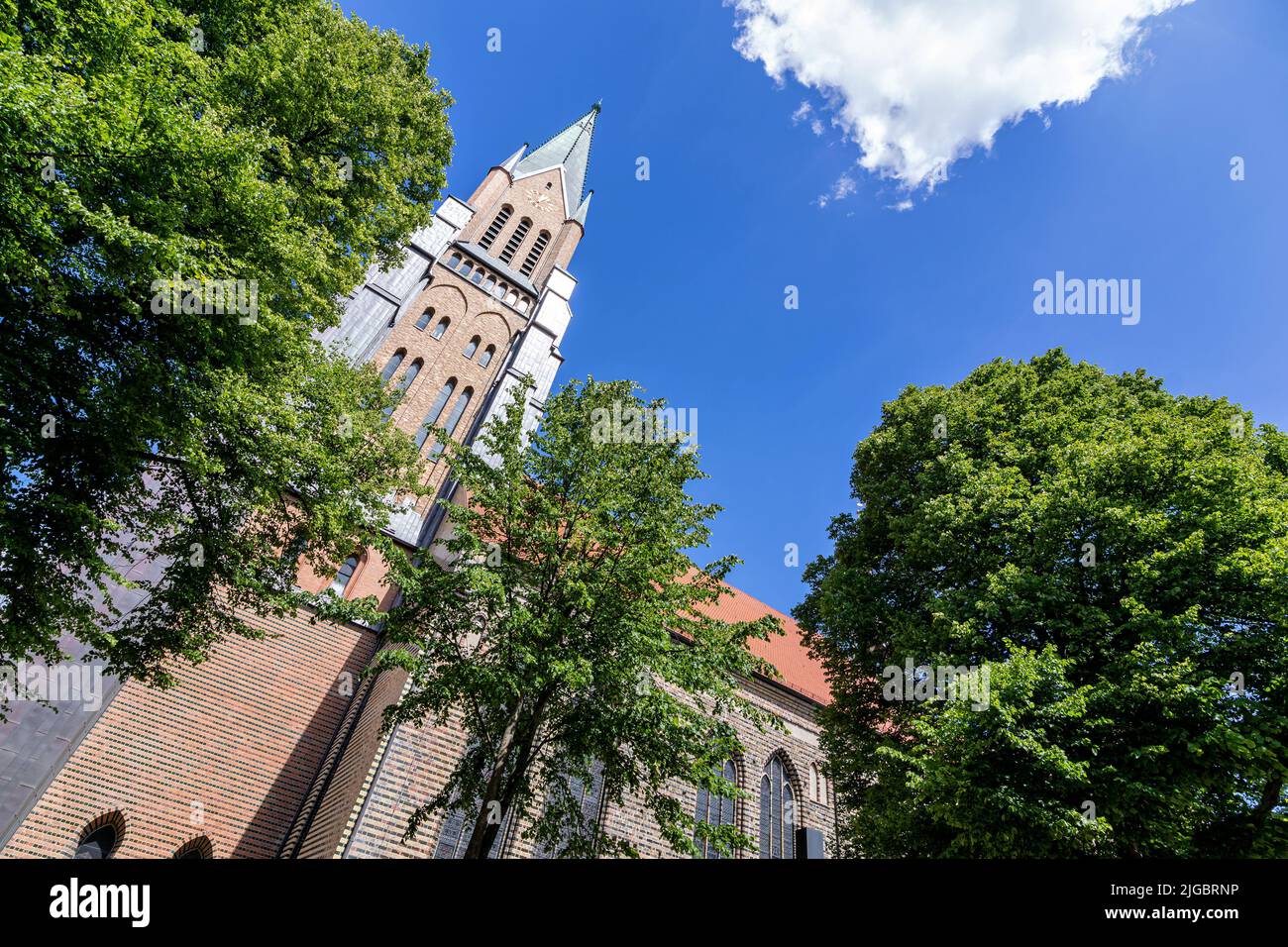 Petersdom in Schleswig, Deutschland Stockfoto