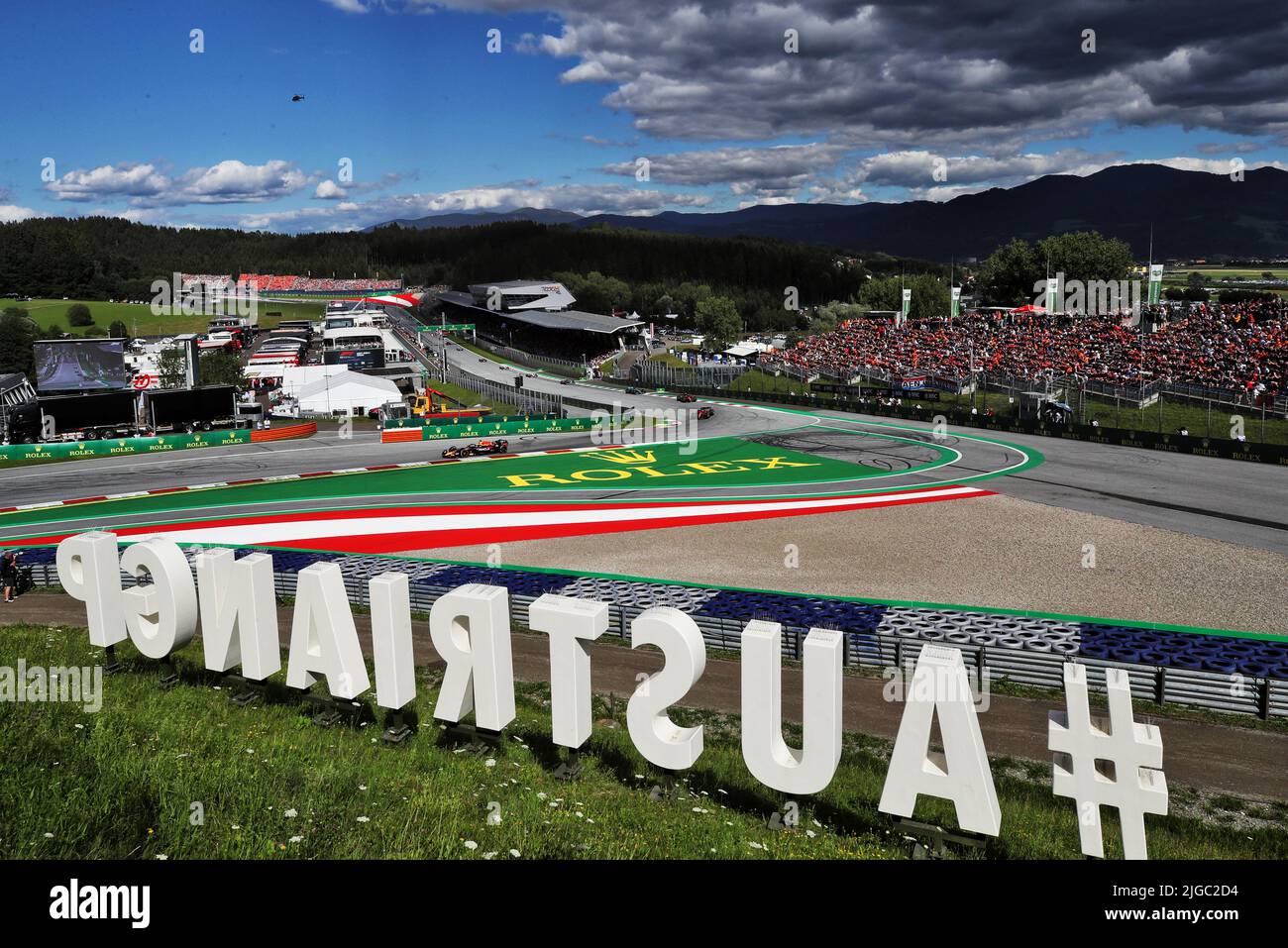 Max Verstappen (NLD) Red Bull Racing RB18. Großer Preis von Österreich, Samstag, 9.. Juli 2022. Spielberg, Österreich. Stockfoto