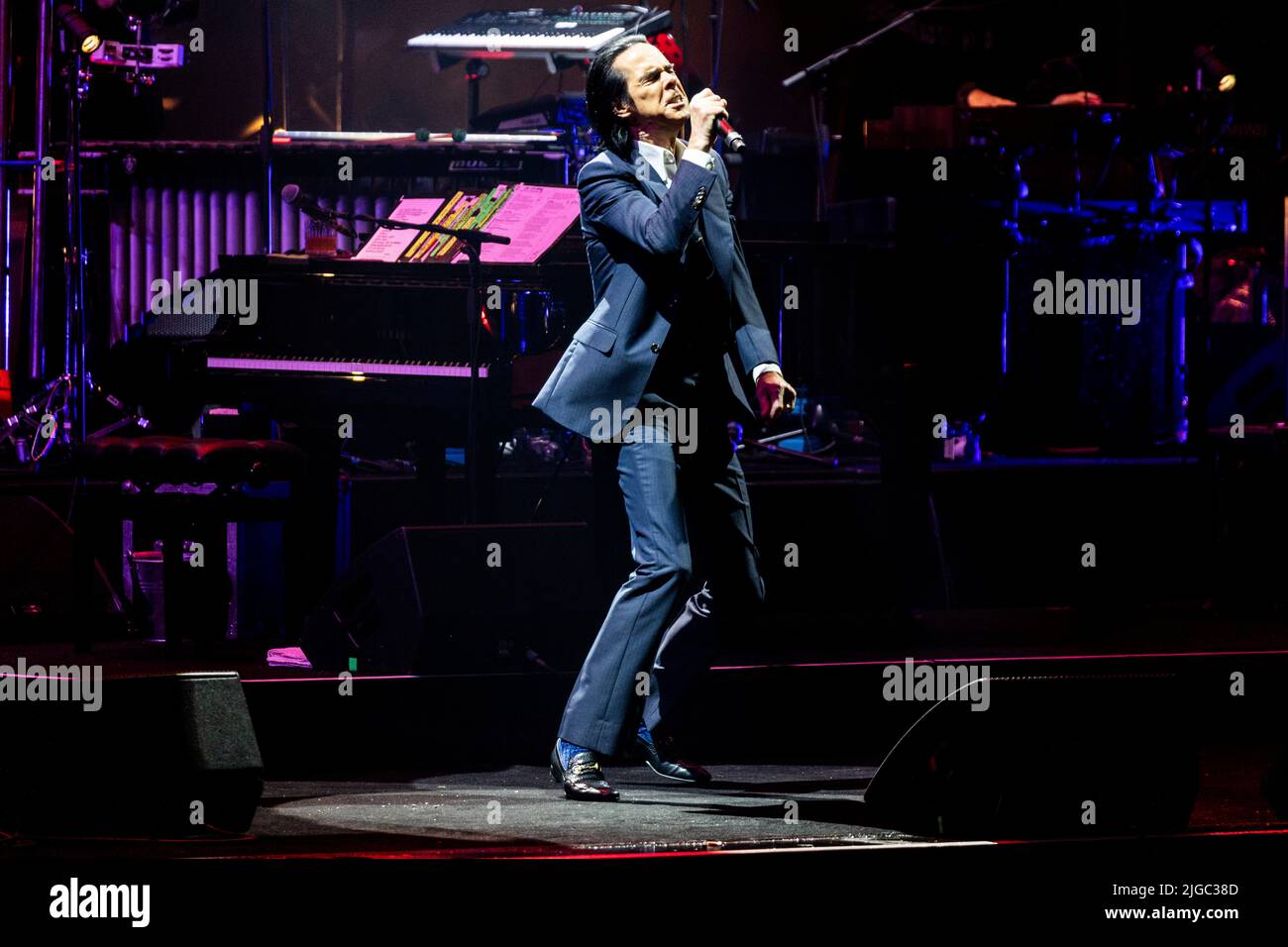 Verona Italien 4 juli 2022 Nick Cave & The Bad Seeds live in der Arena di Verona © Roberto Finizio / Alamy Live News Stockfoto