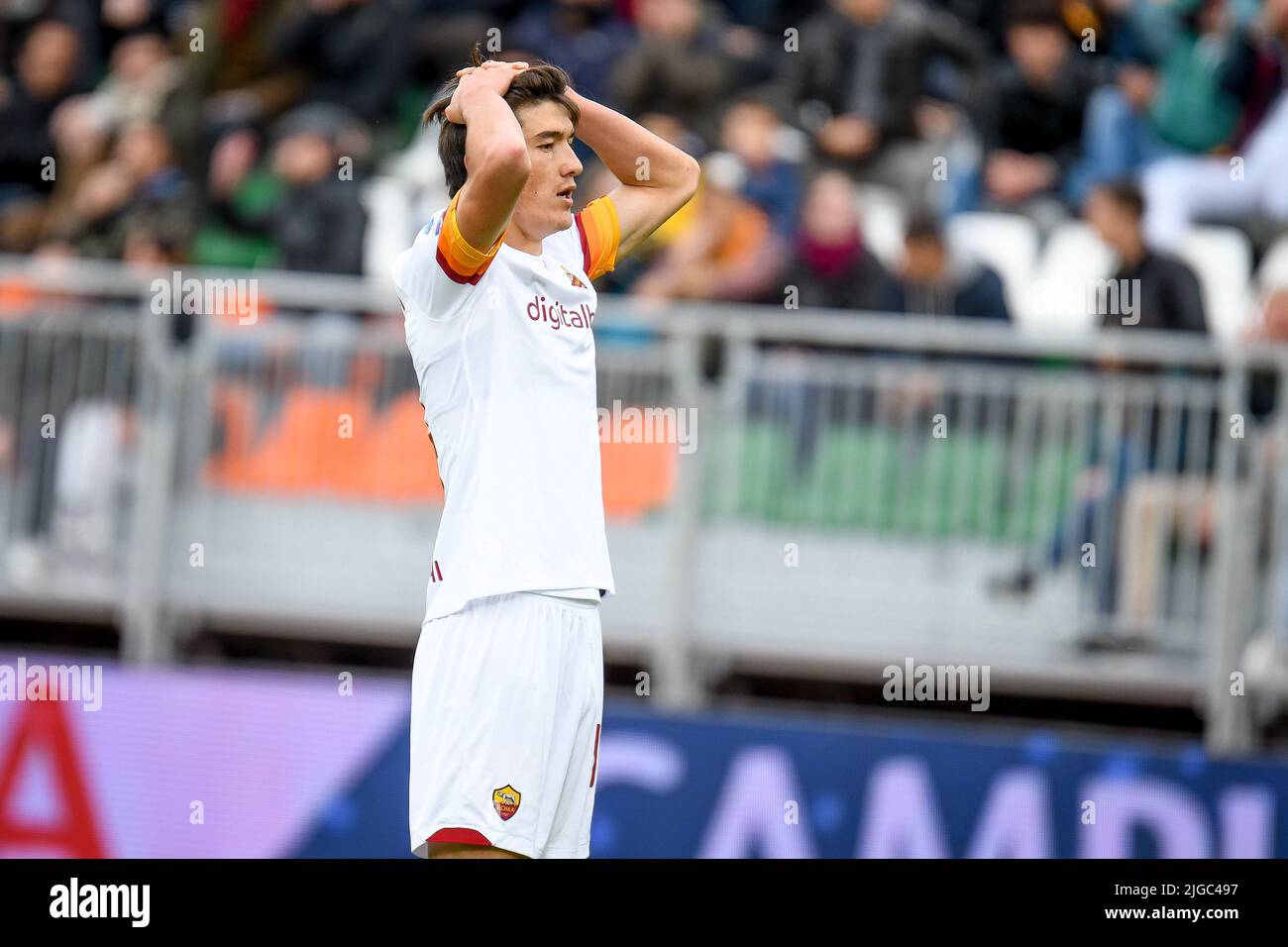 Pier Luigi Penzo Stadium, Venedig, Italien, 07. November 2021, Roma's Eldor Shomurodov Portrait während Venezia FC vs AS Roma (Portraitarchiv) - ital Stockfoto