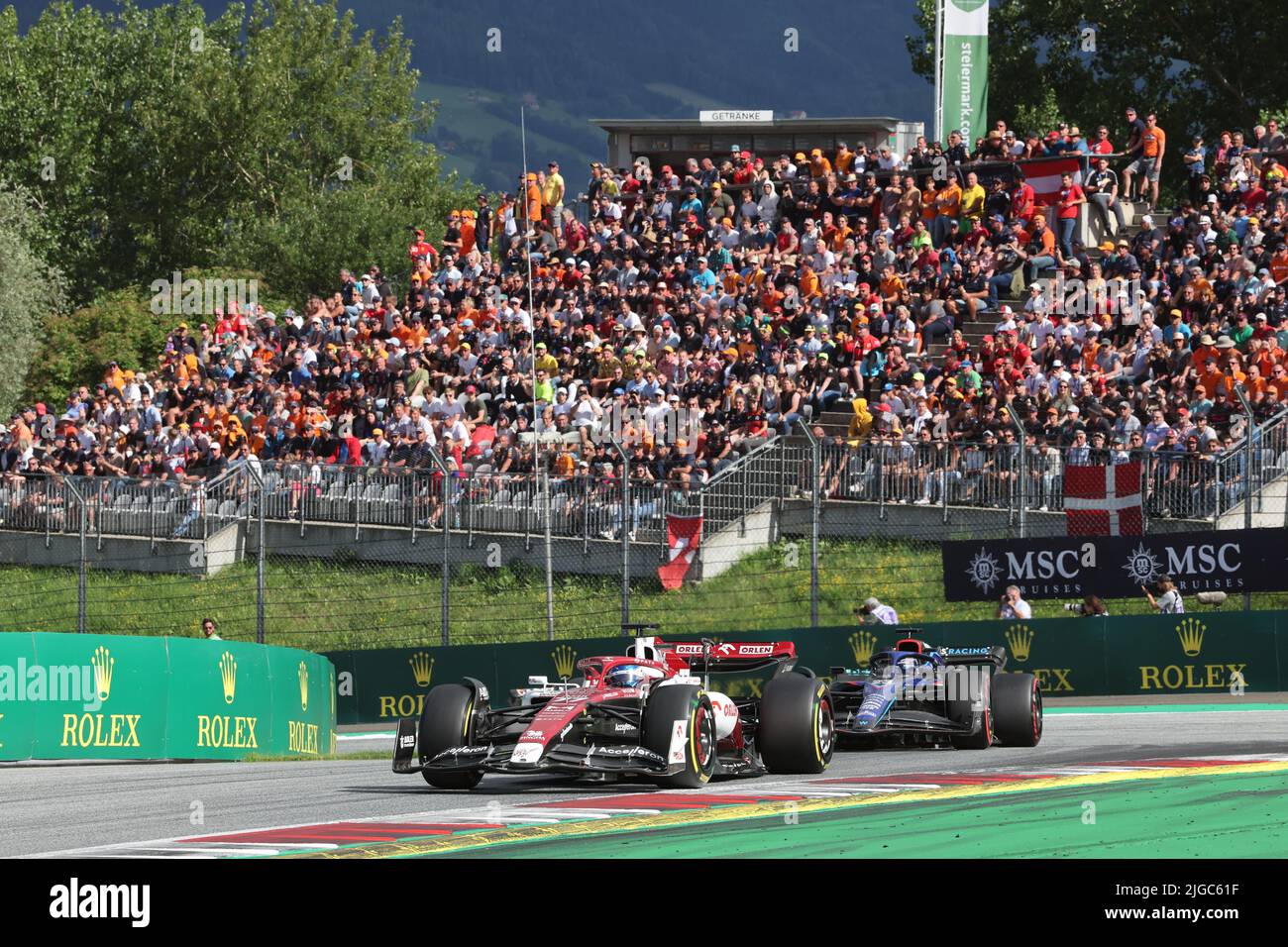 Valtteri Bottas (FIN) Alfa Romeo C42 Stockfoto