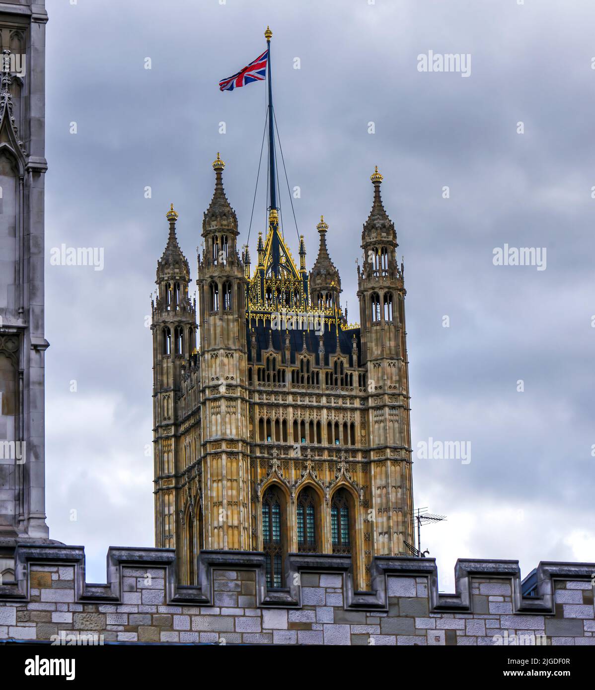 UK London House of Lords Parlament des Vereinigten Königreichs Stockfoto