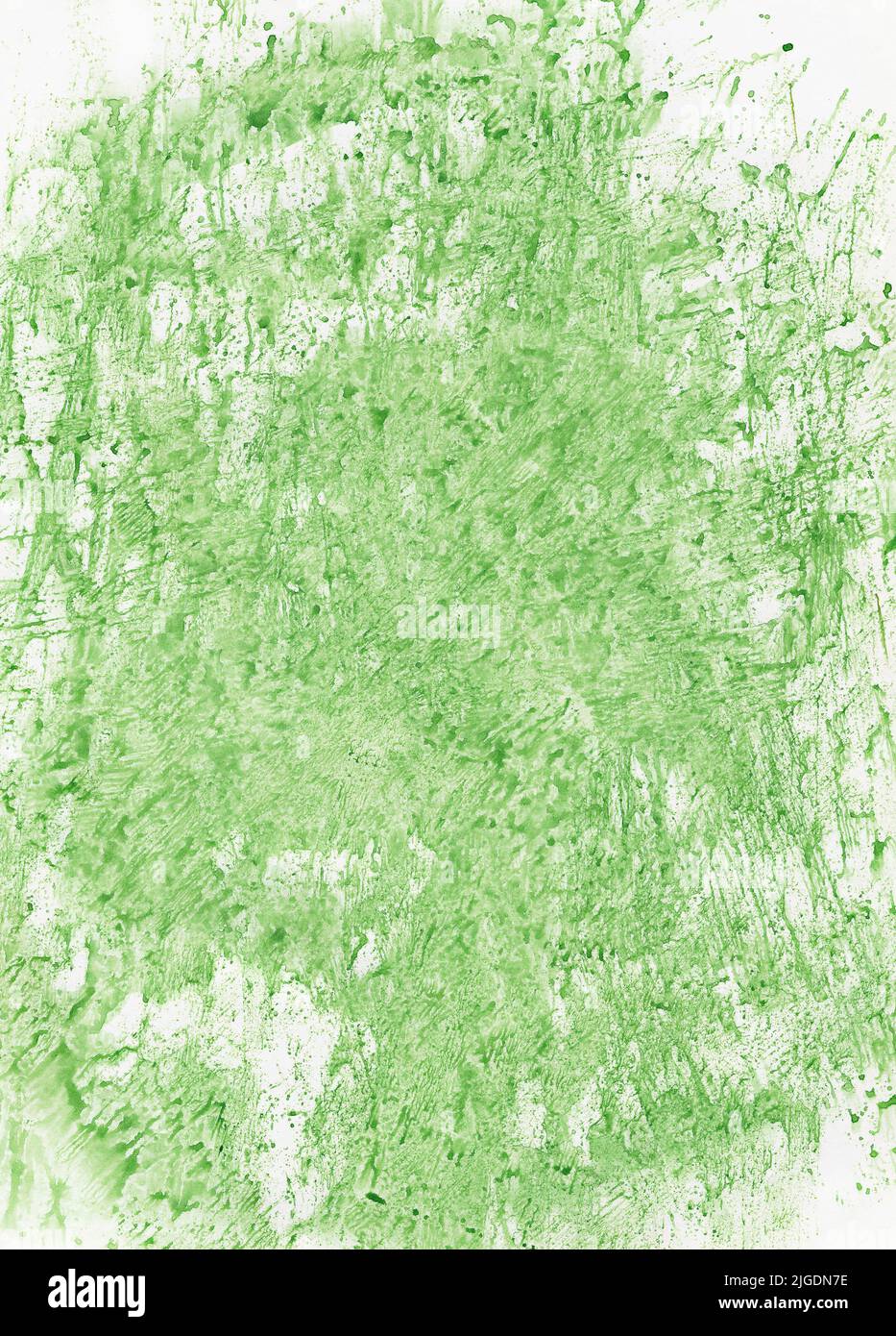 Grünen Aquarell Hintergrund Stockfoto