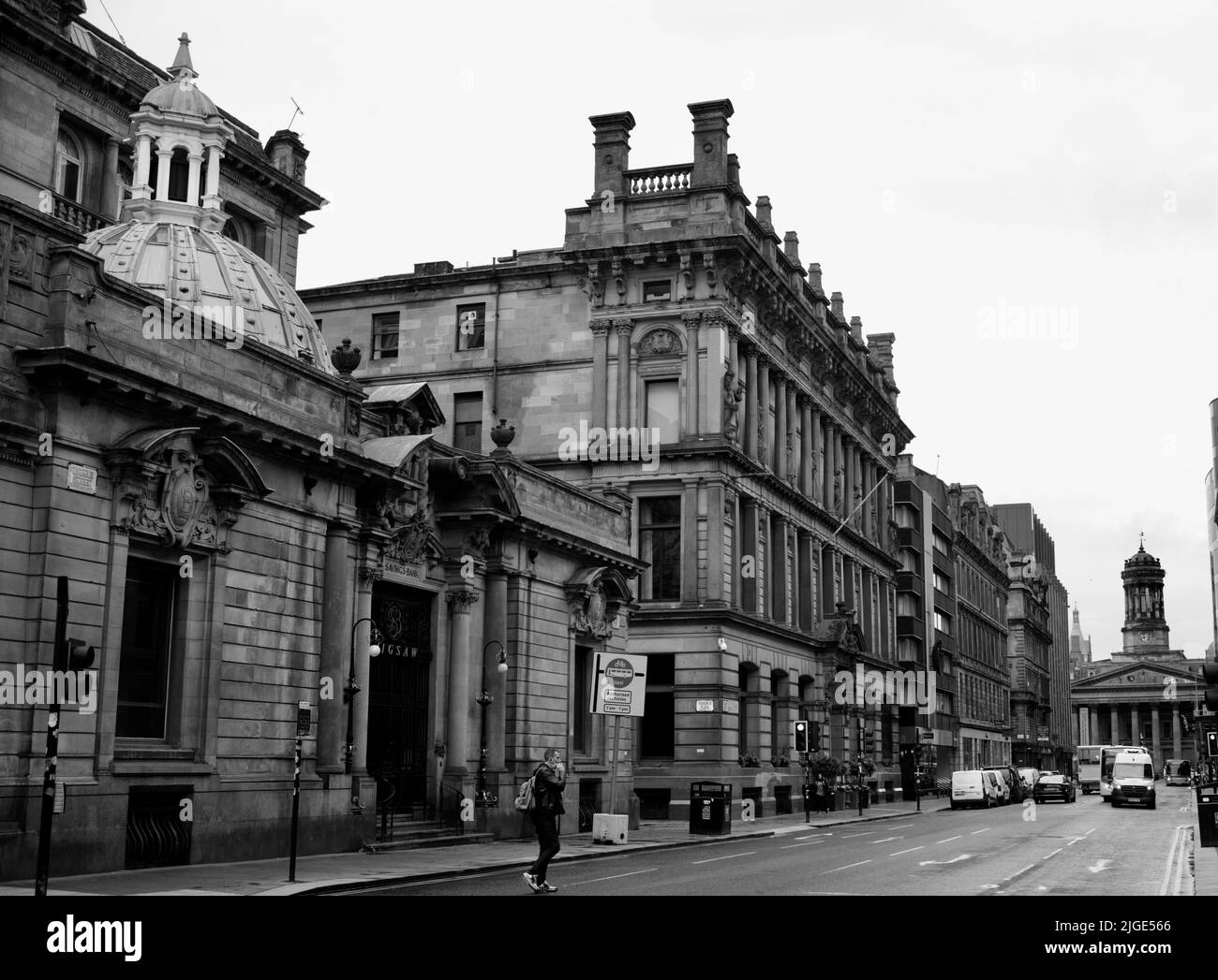 Ingram Street, Glasgow Stockfoto
