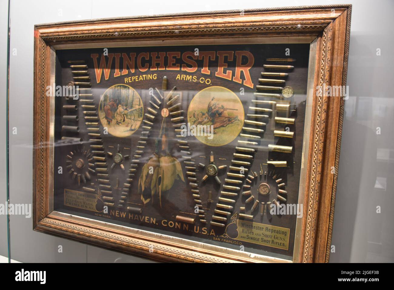 Cody, WY. USA. 5/22/2022. Buffalo Bill Zentrum des Westens (formal>Buffalo Bill Historical Center). 5-Museen Stockfoto