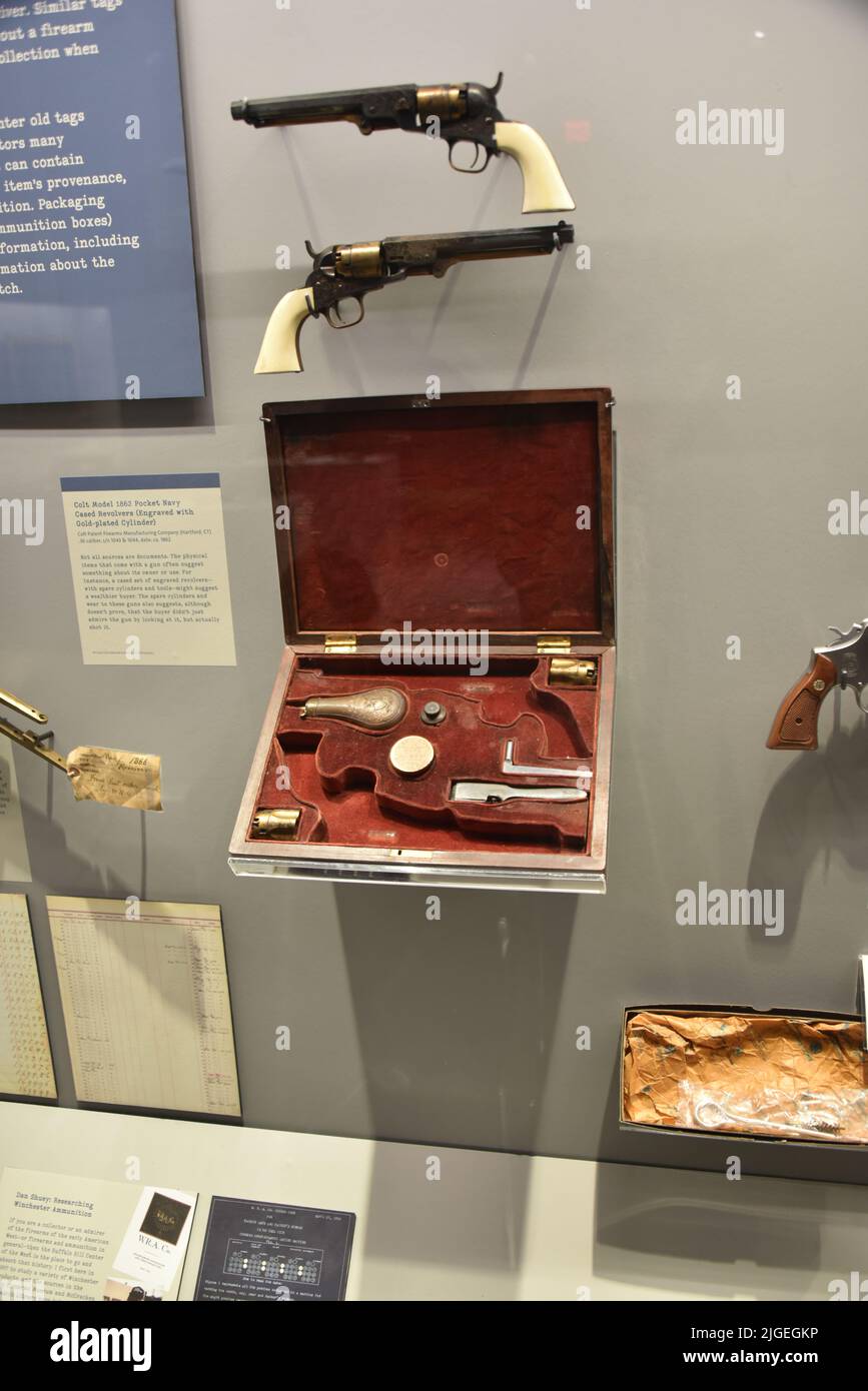 Cody, WY. USA. 5/22/2022. Buffalo Bill Zentrum des Westens (formal>Buffalo Bill Historical Center). 5-Museen Stockfoto