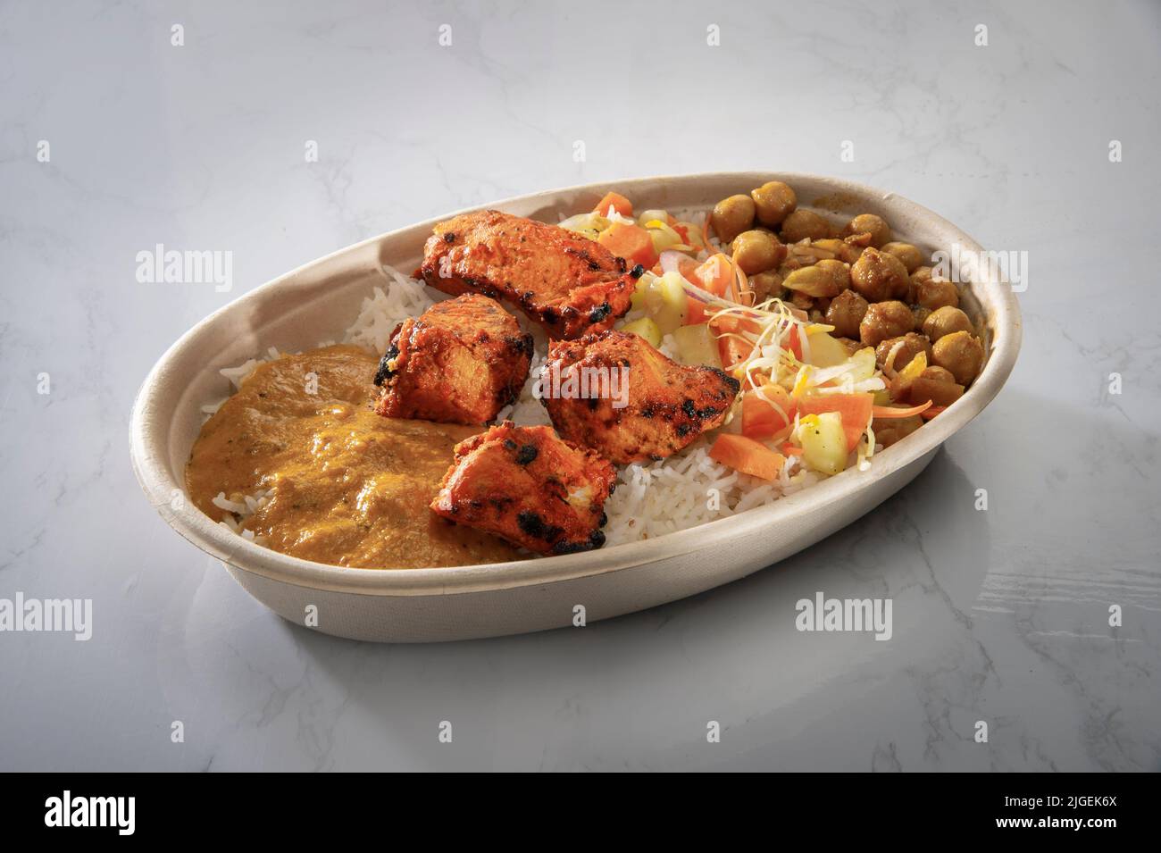 Indisches Essen Stockfoto