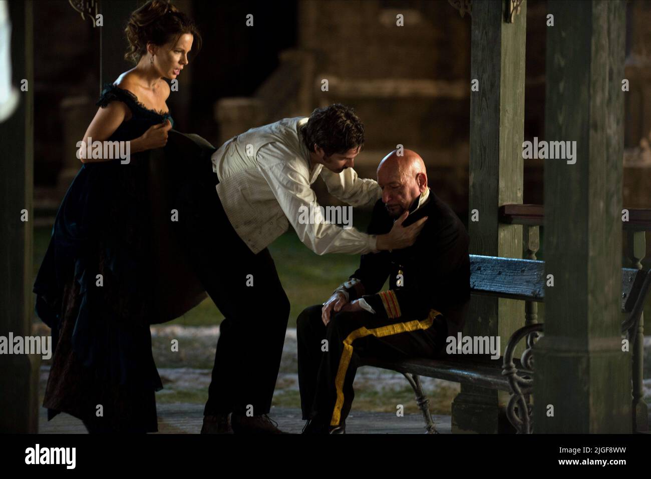 KATE BECKINSALE, Jim Sturgess, Ben Kingsley, ELIZA Gräber, 2014 Stockfoto