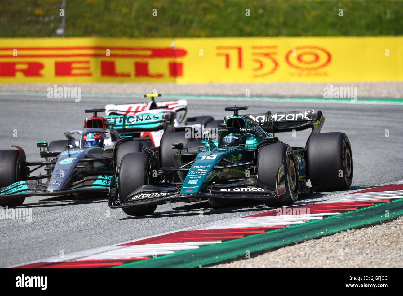 18 Lance Stroll, Aston Martin beim GP von Österreich, 610. Juli 2022