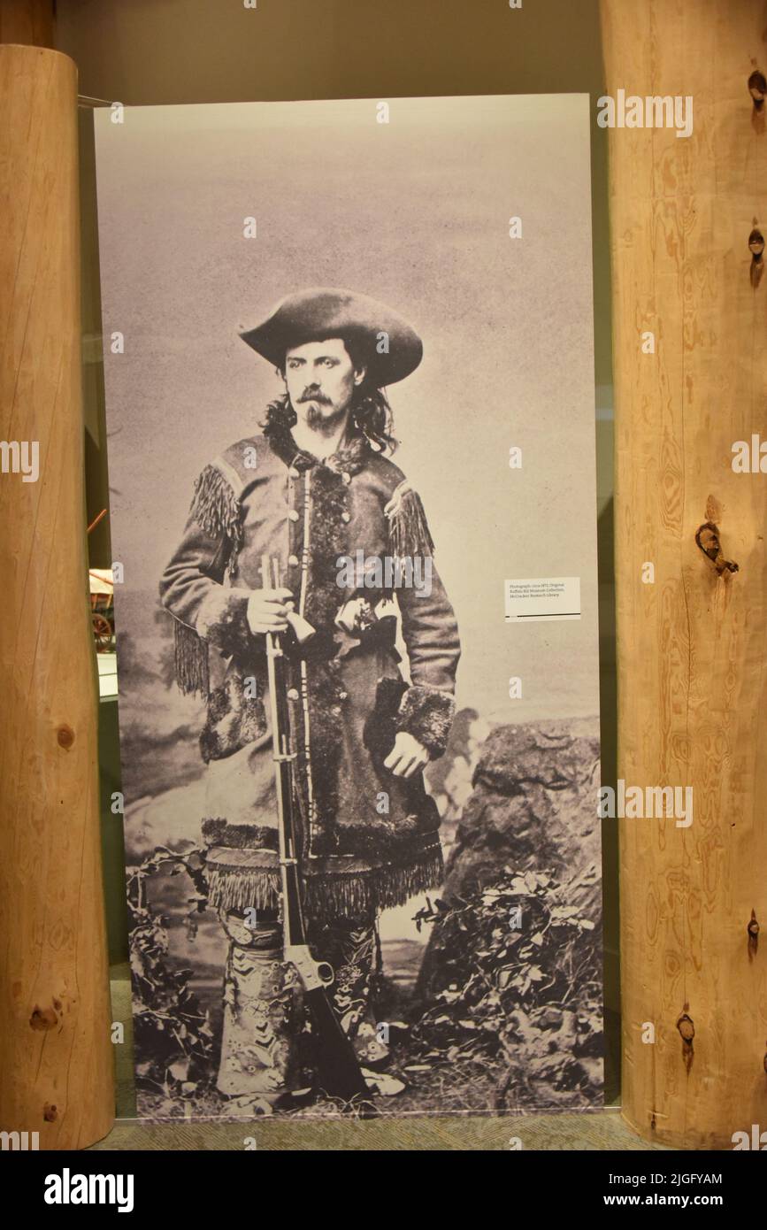 Cody, WY. USA. 5/22/2022. Buffalo Bill Zentrum des Westens (formal>Buffalo Bill Historical Center). 5-Museen. Stockfoto