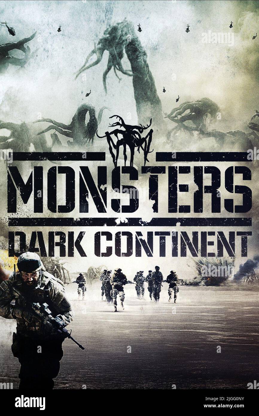 FILMPLAKAT, MONSTER: DARK CONTINENT, 2014 Stockfoto
