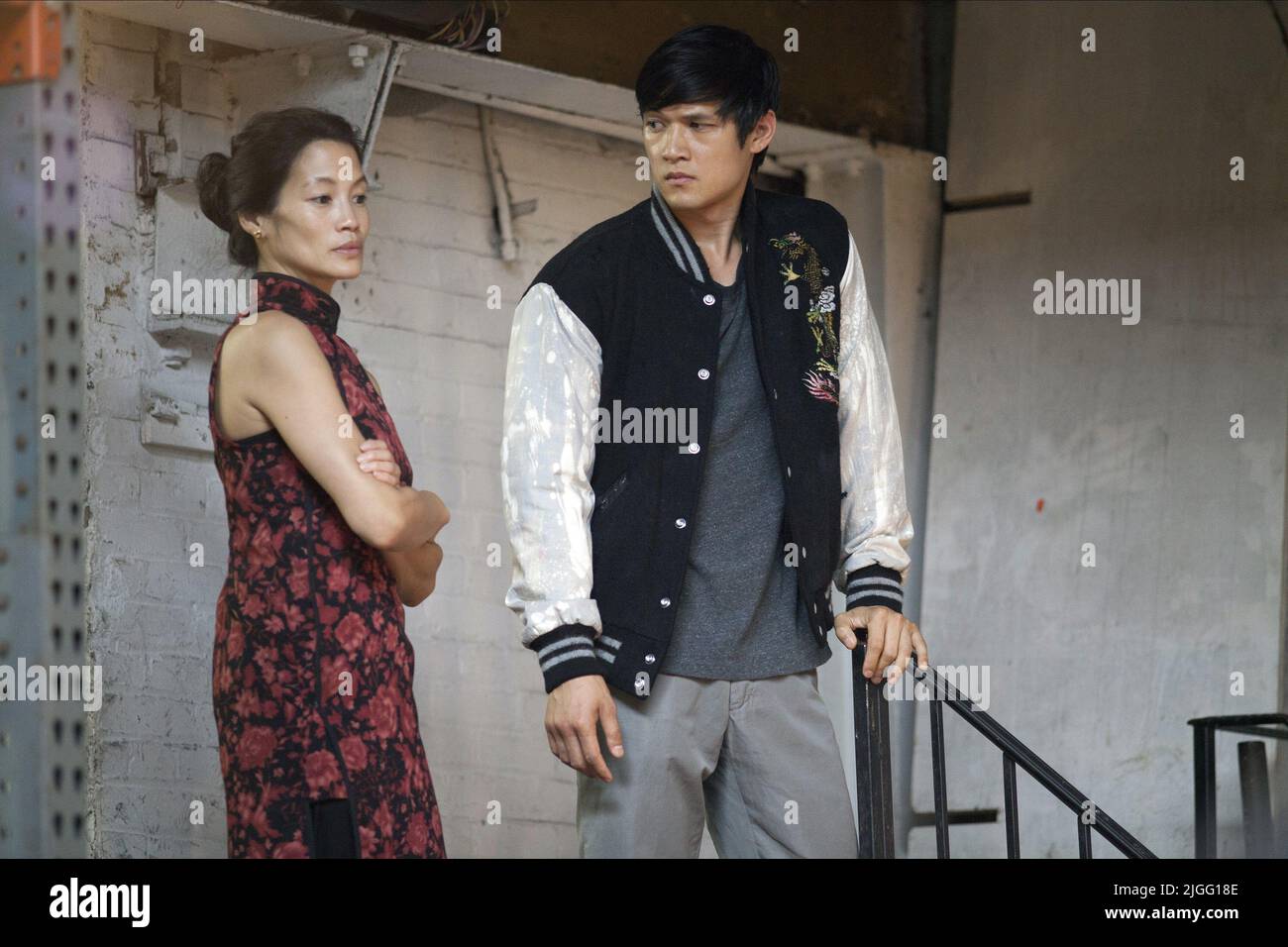 EUGENIA YUAN, HARRY SHUM JR., DIE RACHE DER GRÜNEN DRACHEN, 2014 Stockfoto