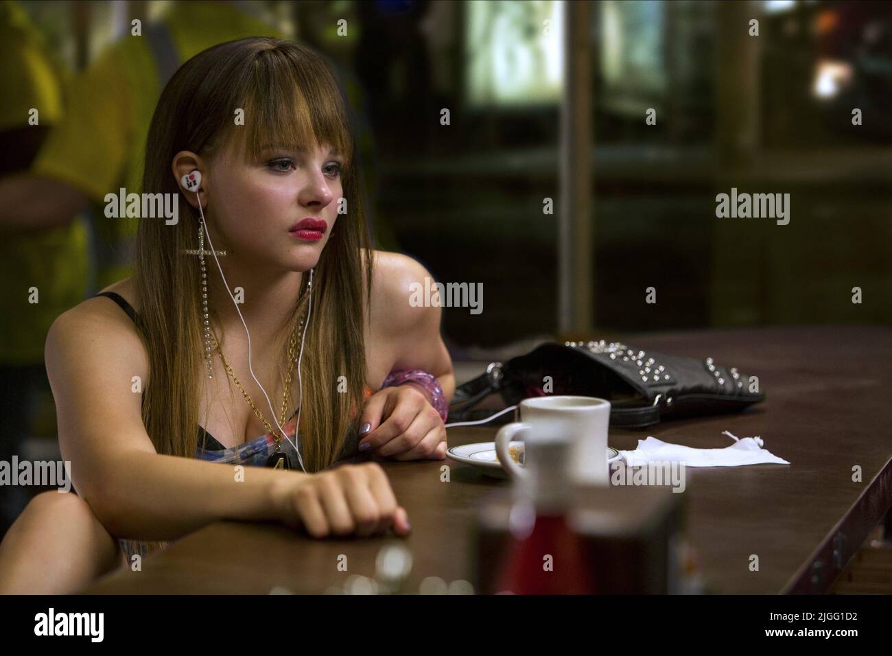 CHLOE GNADE MORETZ, DER EQUALIZER, 2014 Stockfoto