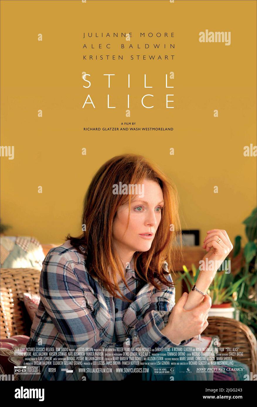 JULIANNE MOORE POSTER, STILL ALICE, 2014 Stockfoto