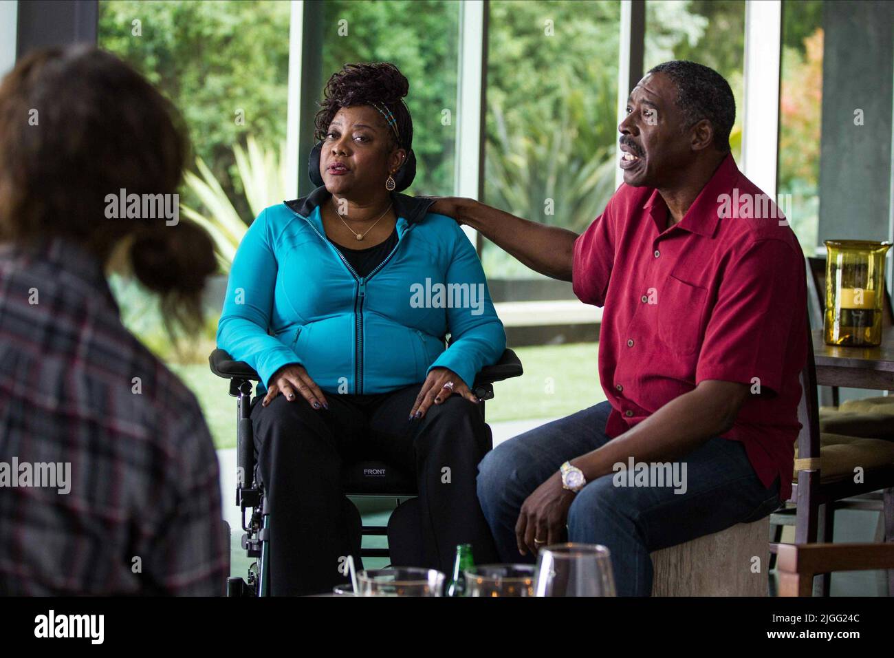 ERNIE HUDSON, Loretta Devine, DU BIST NICHT DU, 2014 Stockfoto