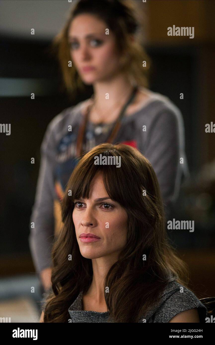 EMMY ROSSUM, Hilary Swank, DU BIST NICHT DU, 2014 Stockfoto