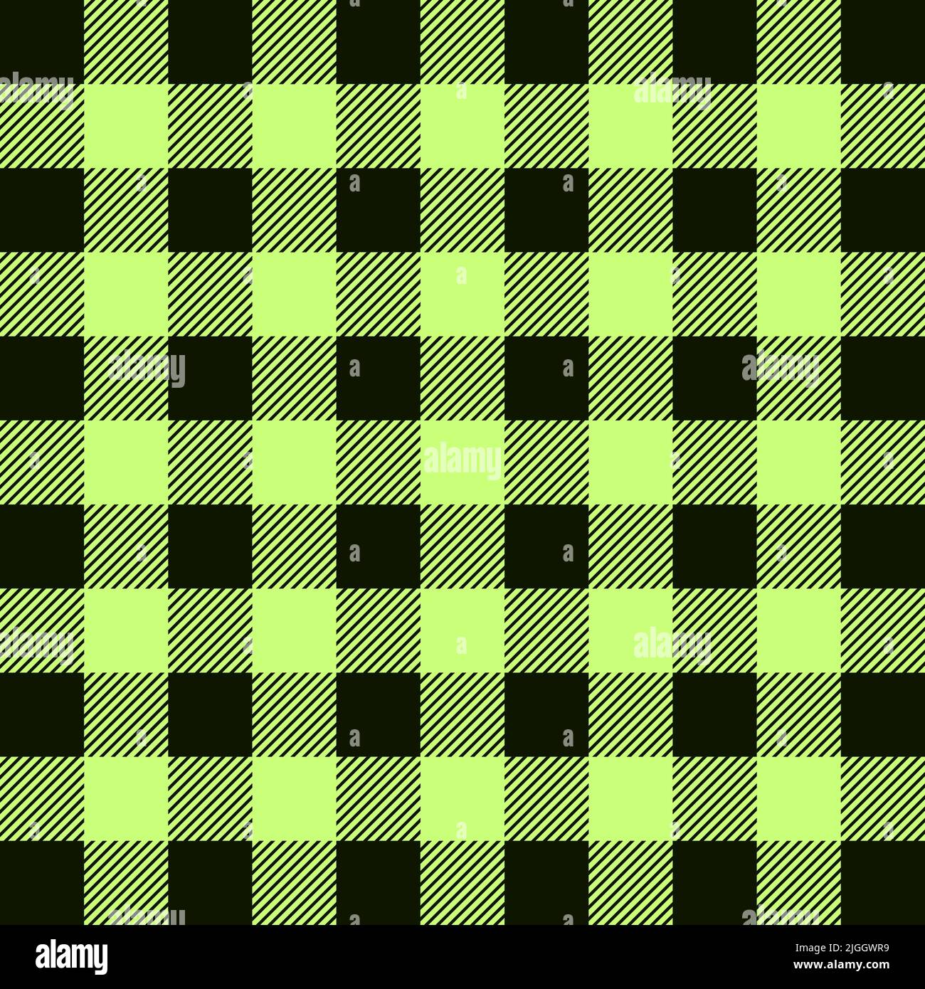 Karo Stoff scottish Tartan Textil texturiert abstrakt Hintergrund Tapete Hintergrund Muster nahtlose Vorlage Vektor Illustration Stock Vektor