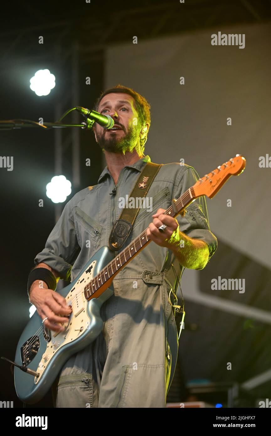 Feeder beim Askern Music Festival, UK , 09.07.2022 Stockfoto