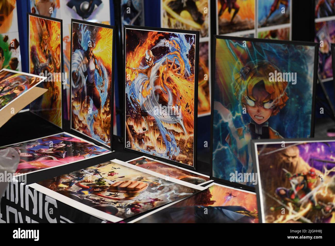 Miami Beach, FL, USA. 09.. Juli 2022. Atmosphäre während des Florida Supercons im Miami Beach Convention Center am 9. Juli 2022 in Miami Beach, Florida. Kredit: Mpi04/Media Punch/Alamy Live Nachrichten Stockfoto