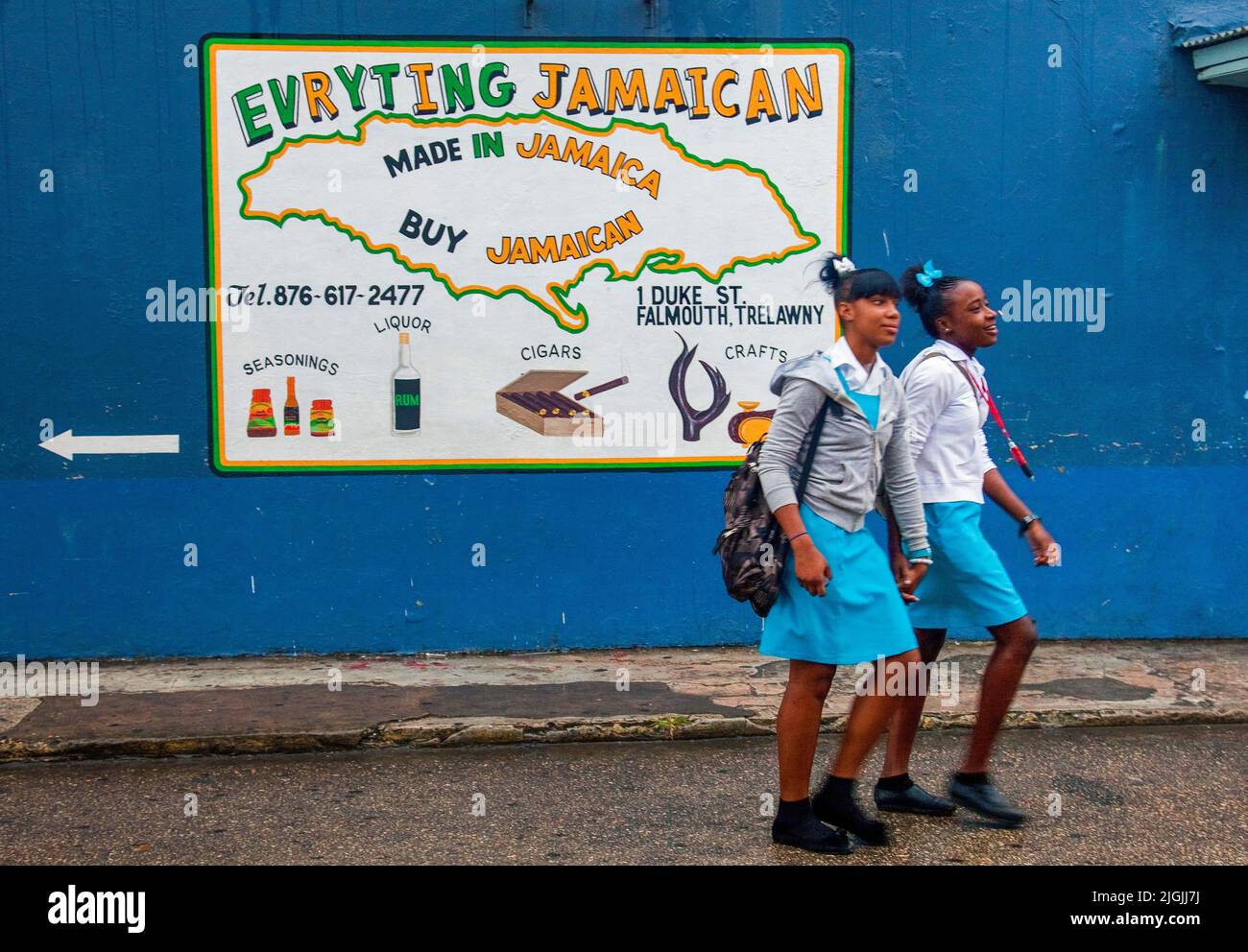 Jamaica school girl -Fotos und -Bildmaterial in hoher Auflösung – Alamy