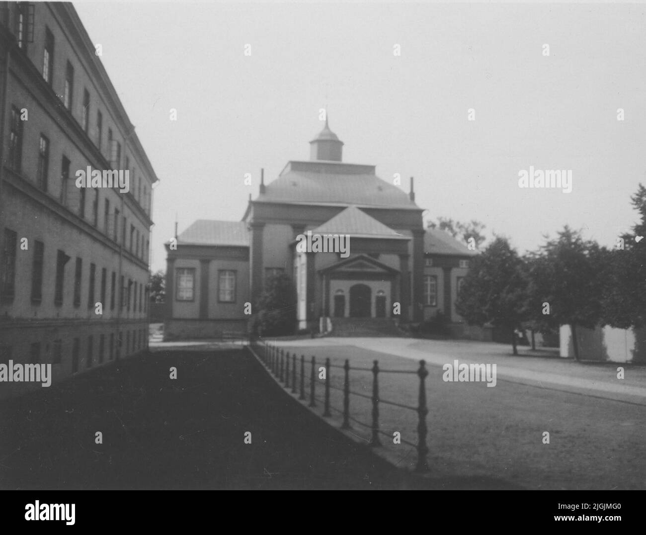 Kyrka die Kirche der Admiralität, 'Ulrica Pia' nach Karl XI. Königin Ulrica Eleonora. Das älteste Gebäude der Stadt wurde 20/9 1685 eingeweiht. Stockfoto
