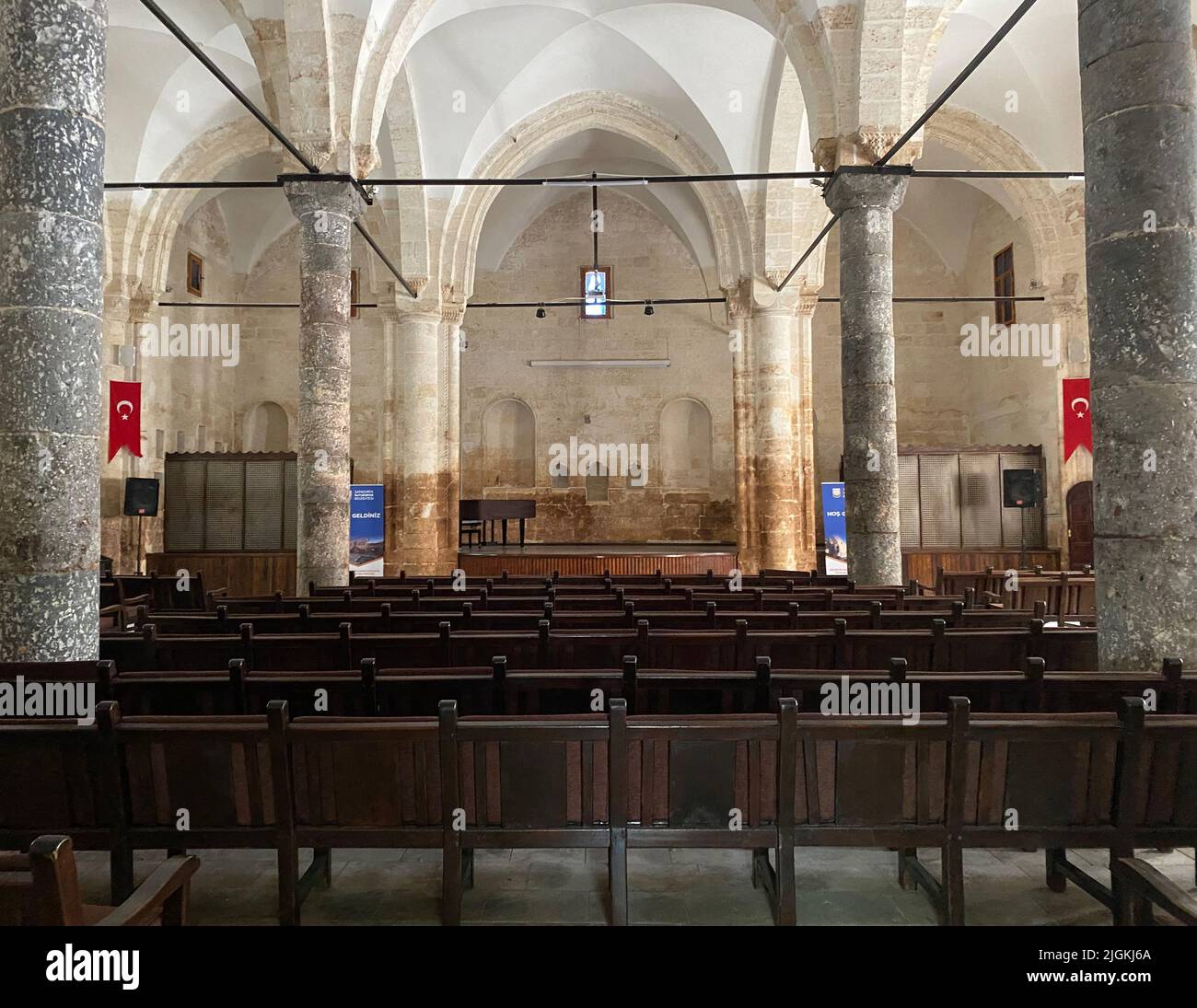 Reji Kilisesi - St. Peter und San Paul's Kirche in Sanliurfa, Mesopotamien, Türkei Stockfoto