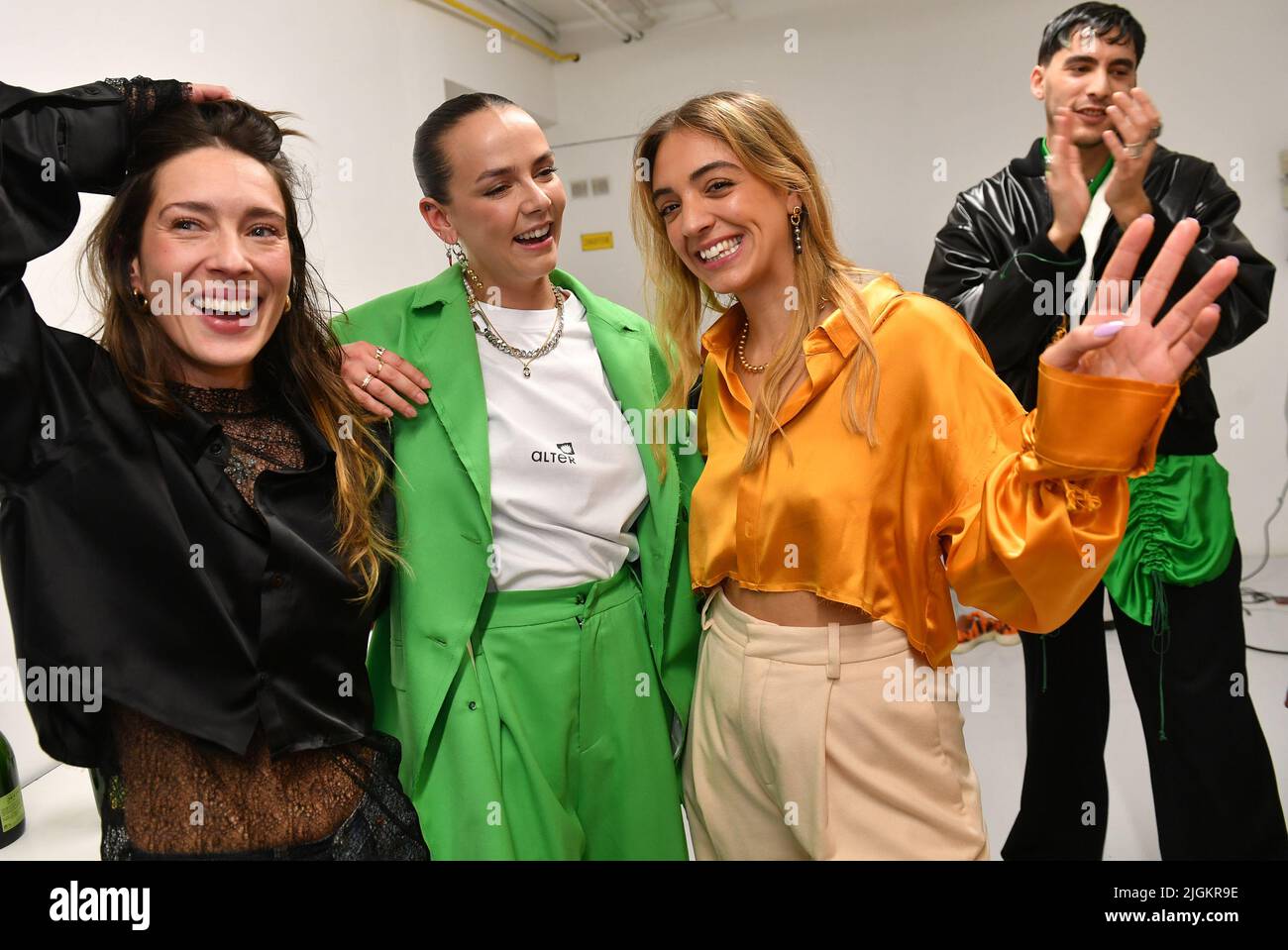 Pauline Ducruet - Backstage du défilé Alter Femme Automne/Hiver 2022/2023 lors de la Fashion Week de Paris, Frankreich, le 1er mars 2022 Stockfoto