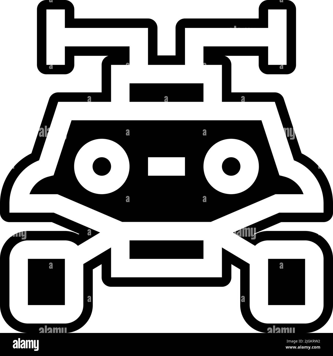 atv-Symbol . Stock Vektor