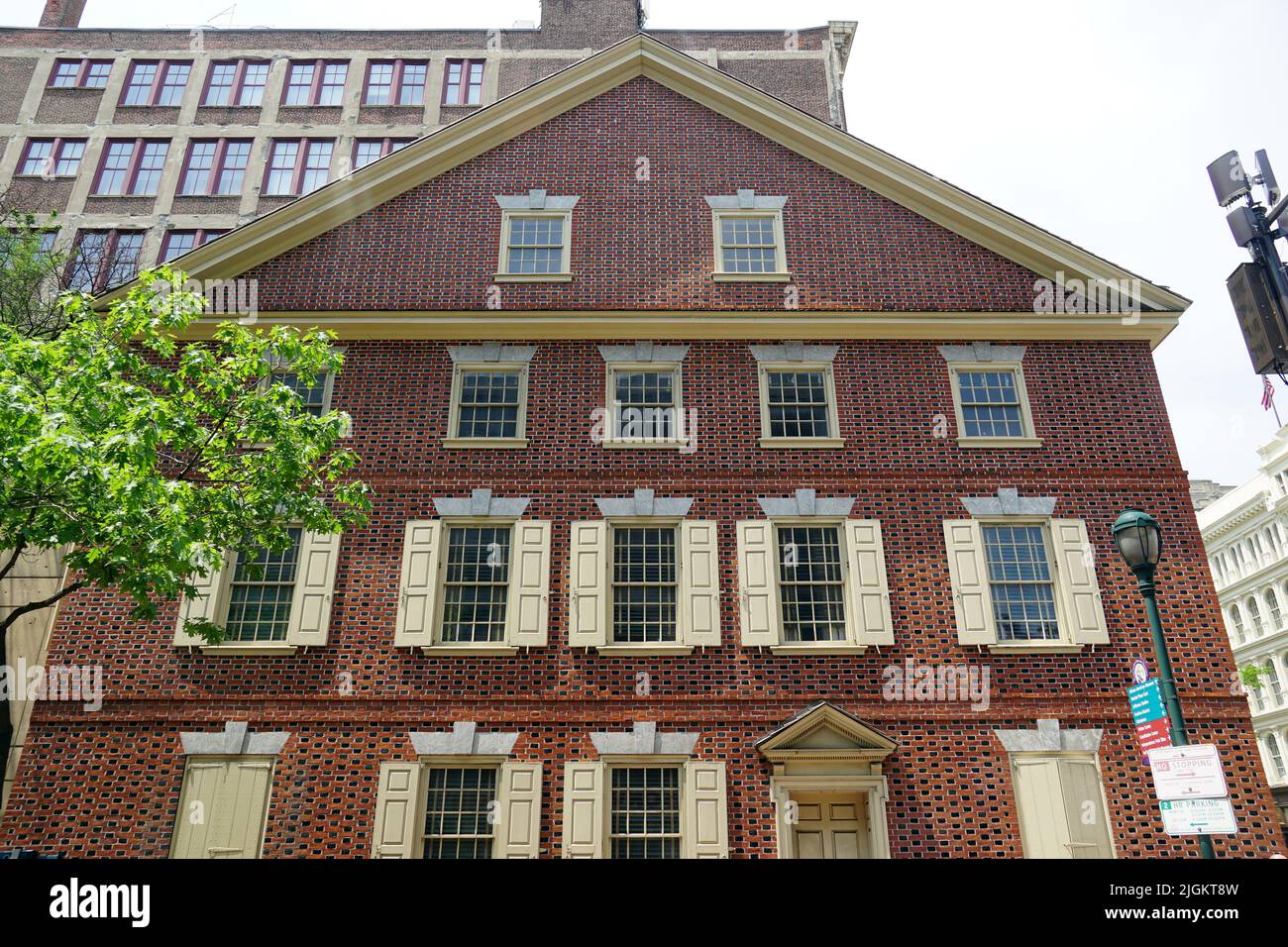 Declaration House (Thomas Jefferson hat hier die US-Unabhängigkeitserklärung verfasst), Philadelphia, Pennsylvania, USA, Nordamerika Stockfoto