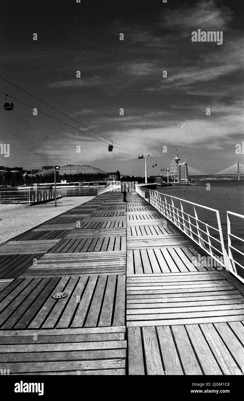 Nations Park, Lissabon Stockfoto