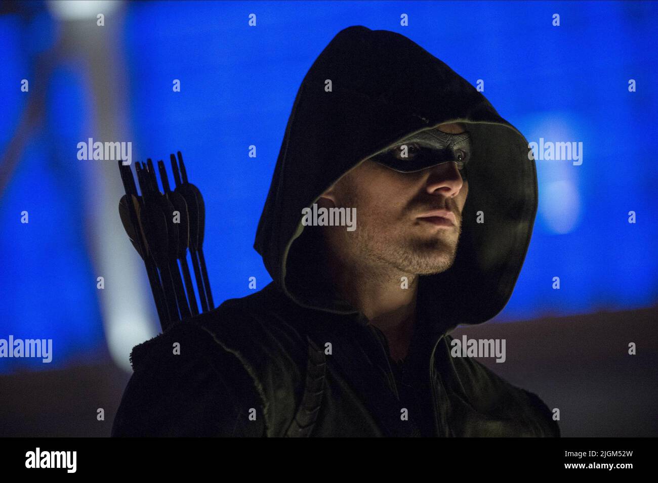 STEPHEN AMELL, PFEIL : SAISON 3, 2014 Stockfoto