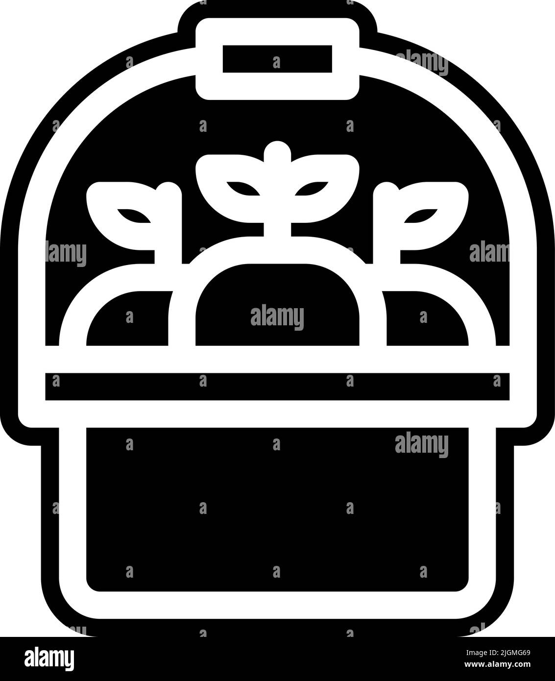 Chinesisches Neujahrs-Mandarinen-Symbol . Stock Vektor