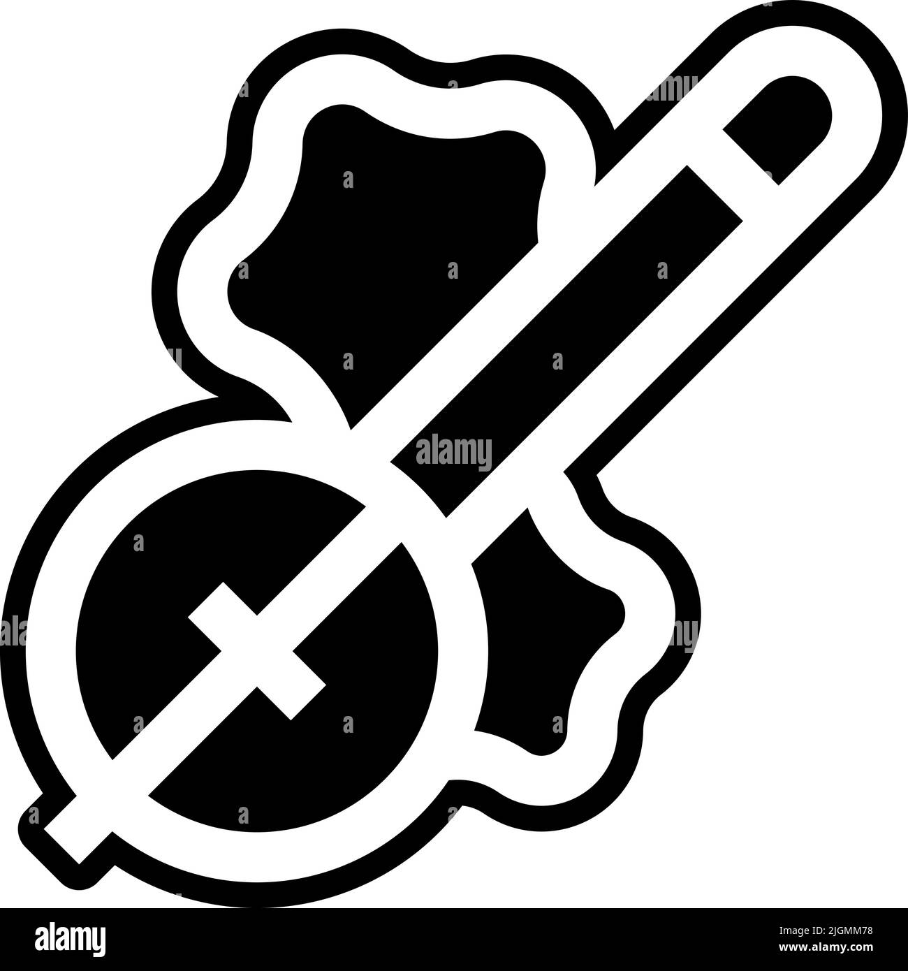 Holi Ektara Ikone . Stock Vektor