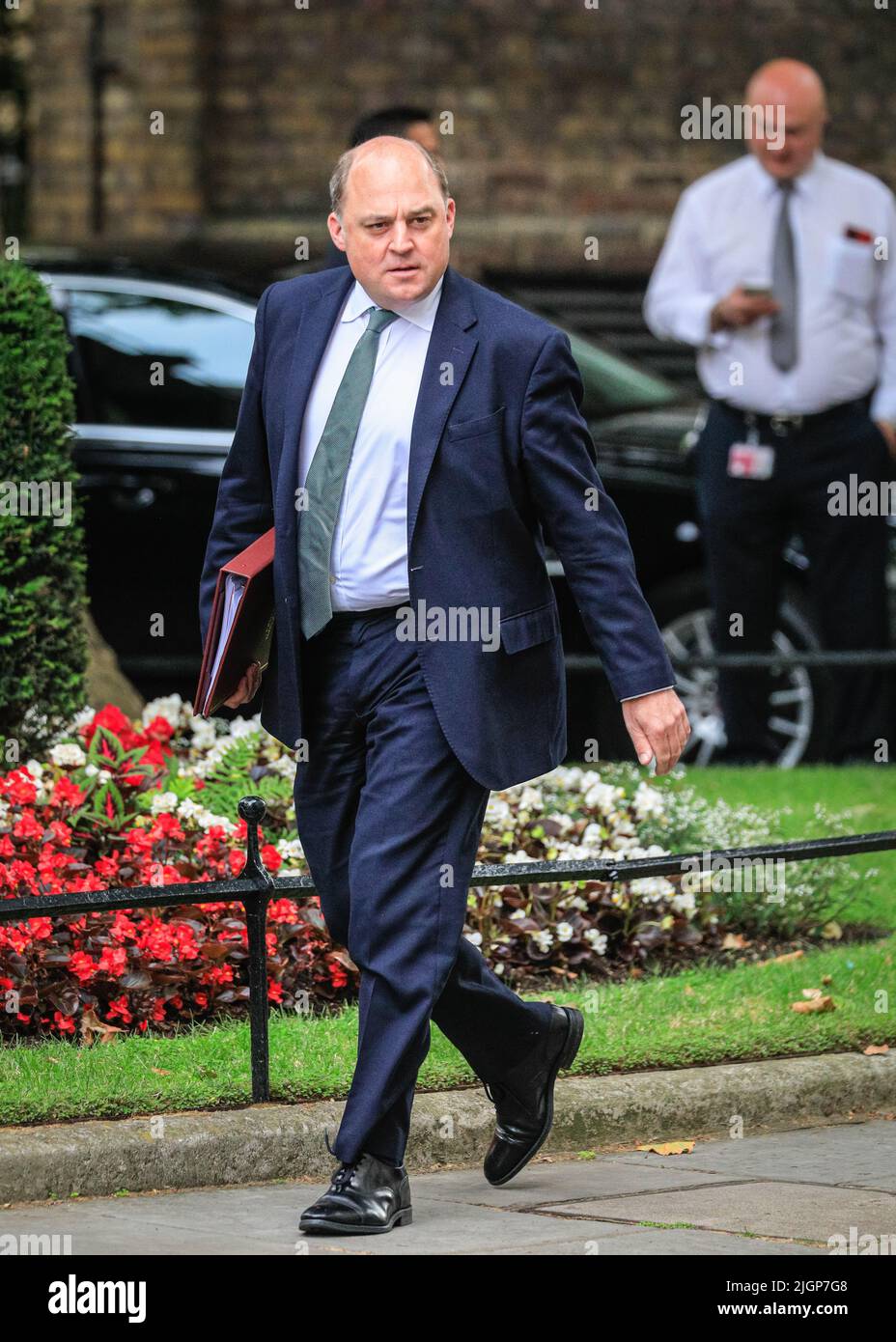 London, Großbritannien. 12.. Juli 2022. Ben Wallace, MP, Staatssekretär für Verteidigung. Die Minister nehmen heute an einer Kabinettssitzung in der Downing Street 10, Westminster, Teil. Kredit: Imageplotter/Alamy Live Nachrichten Kredit: Imageplotter/Alamy Live Nachrichten Stockfoto