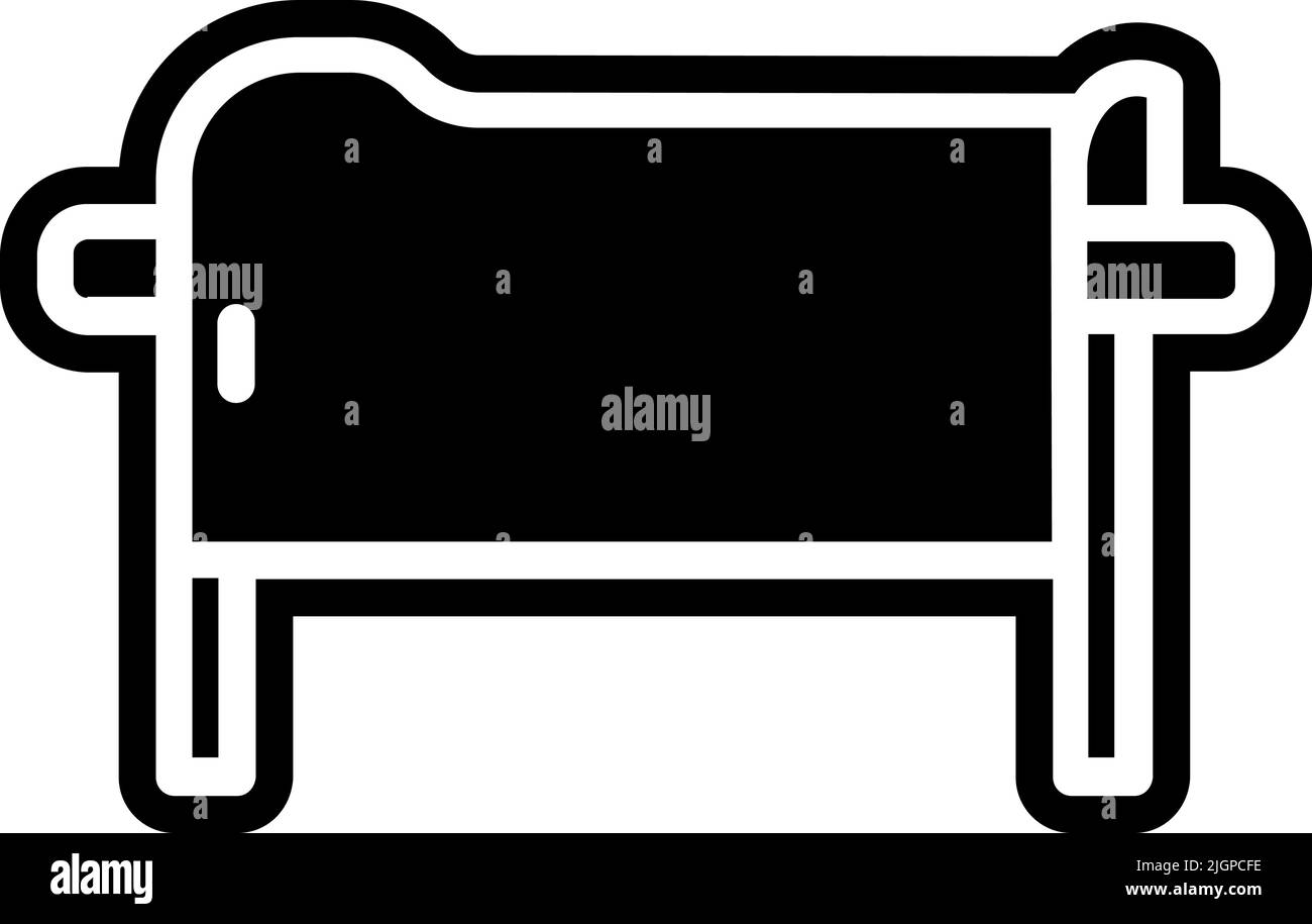 Symbol für tote Krankheiten . Stock Vektor