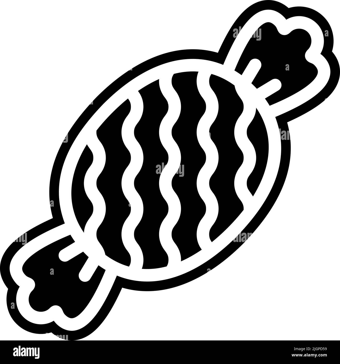 Osterbonbon-Ikone . Stock Vektor