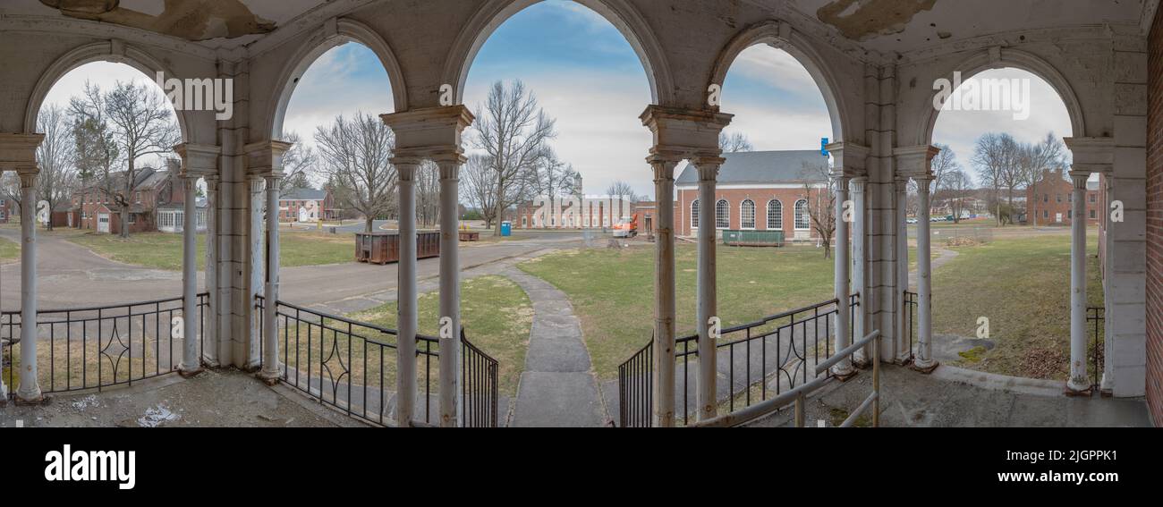 Fairfield Hills State Hospital Stockfoto