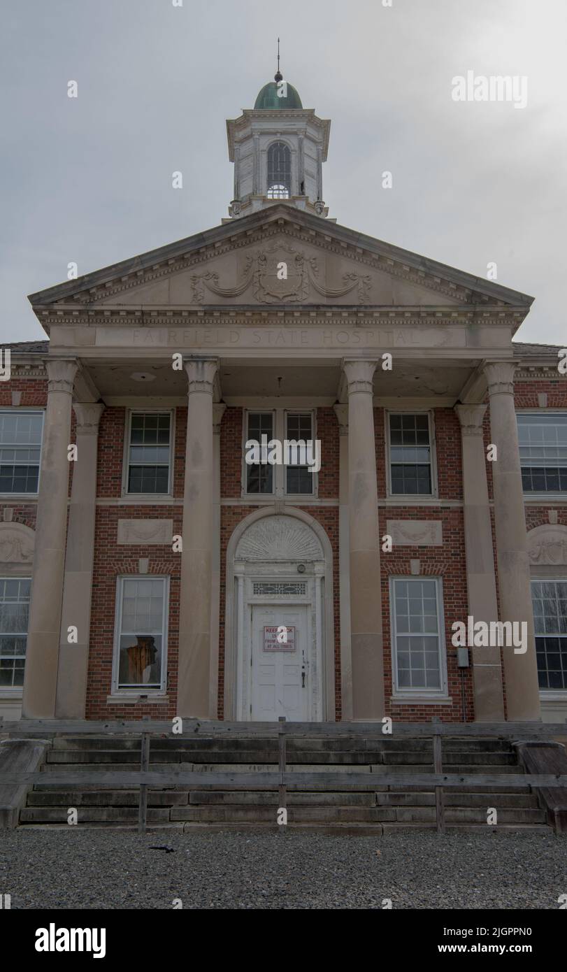 Fairfield Hills State Hospital Stockfoto