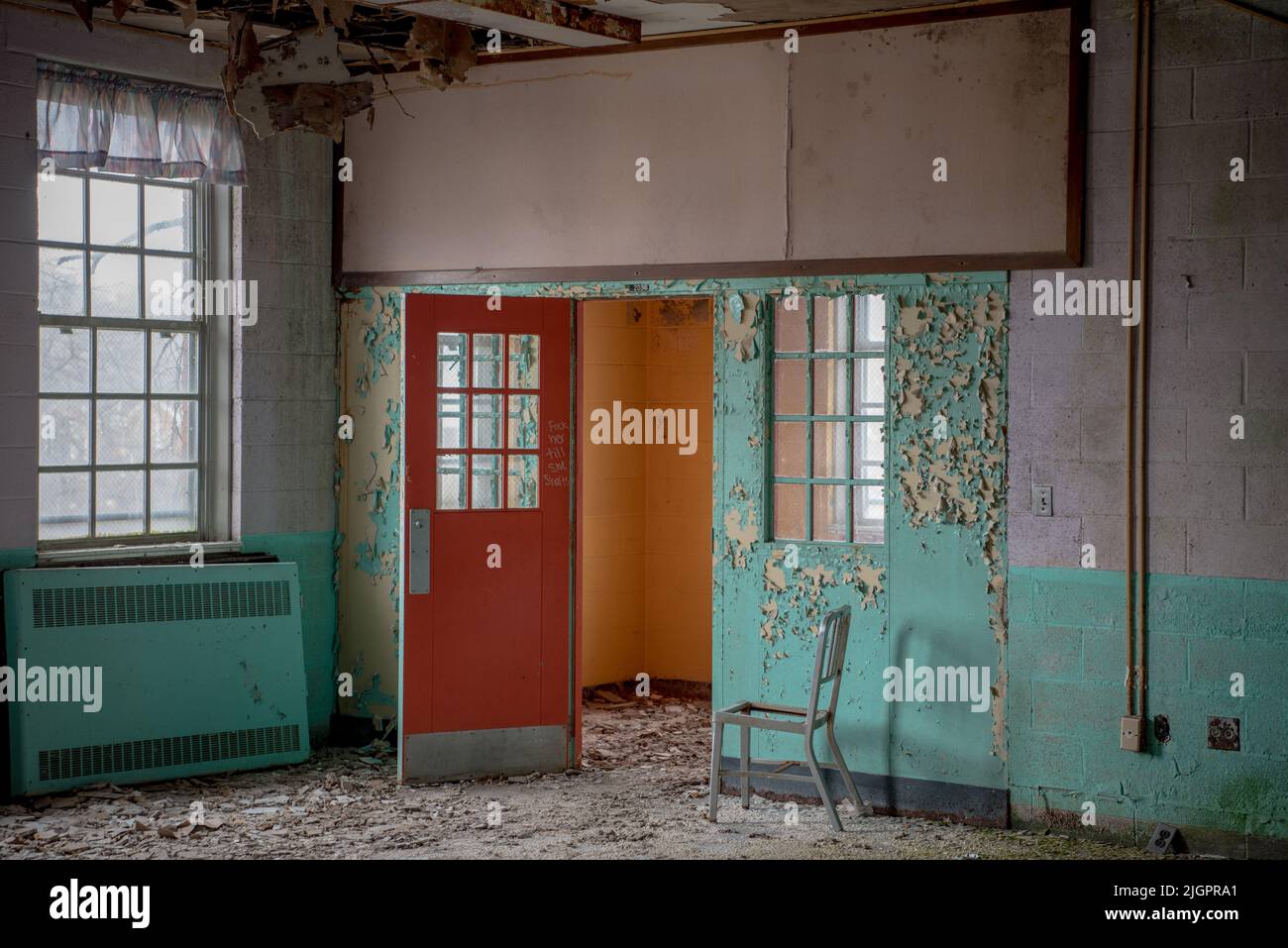 Fairfield Hills State Hospital Stockfoto