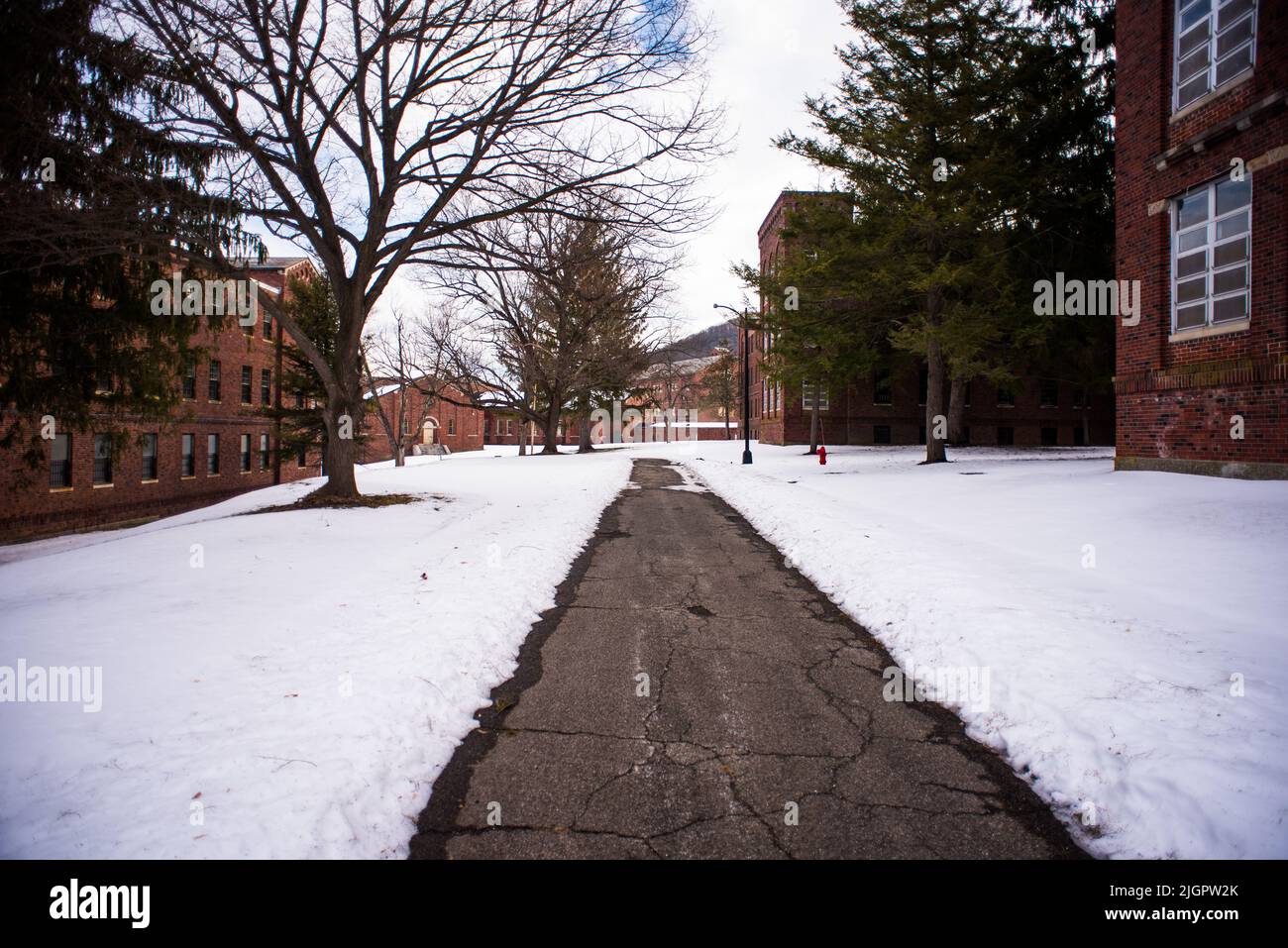 Harlem Valley State Hospital Stockfoto