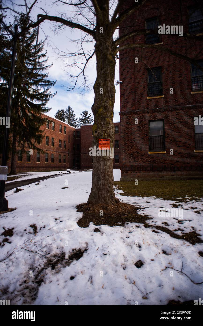 Harlem Valley State Hospital Stockfoto