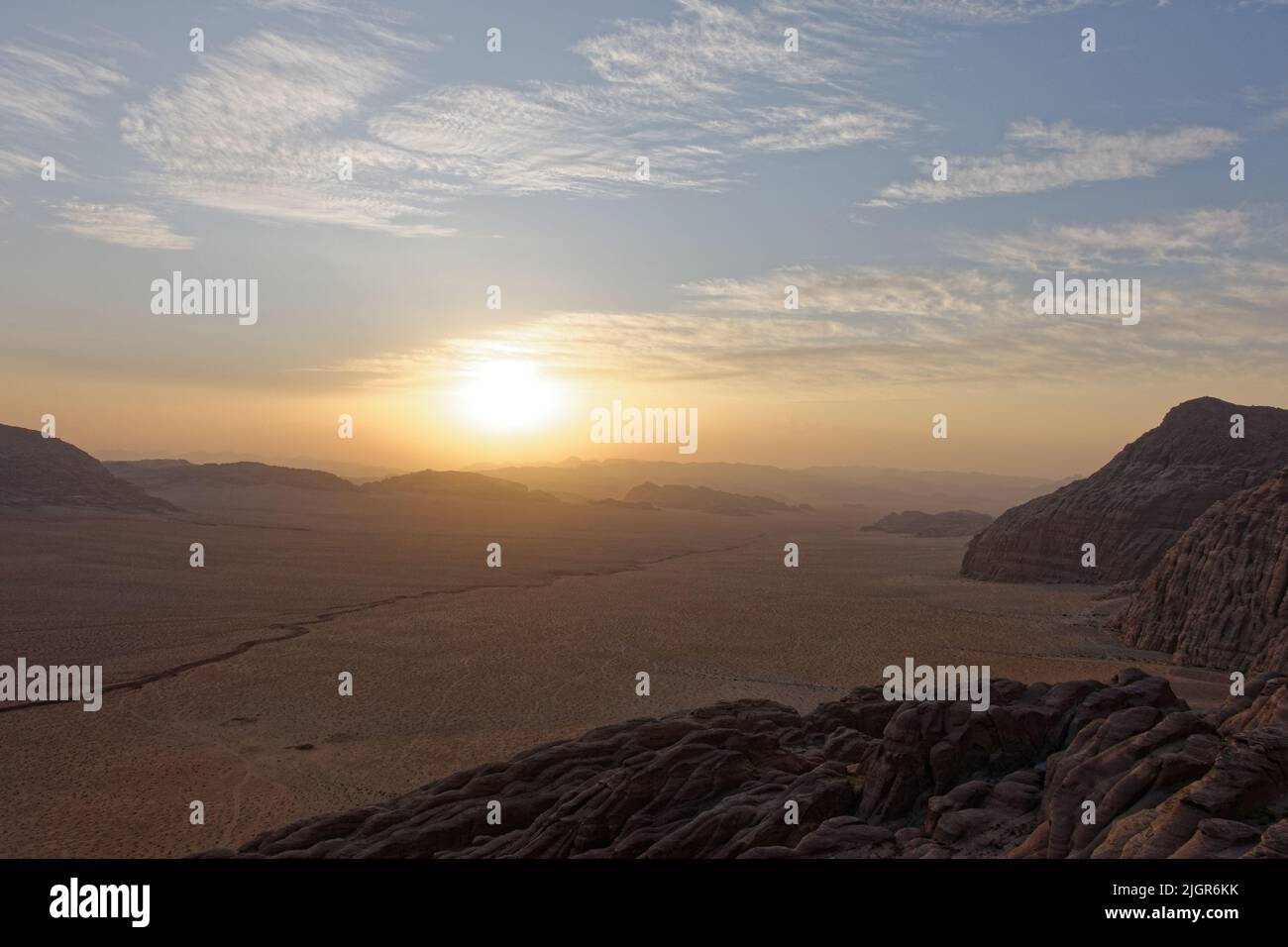 Wadi Rum Stockfoto