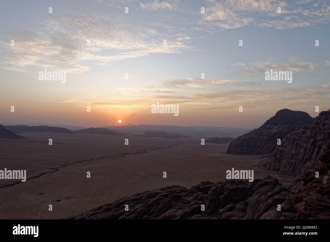 Wadi Rum Stockfoto