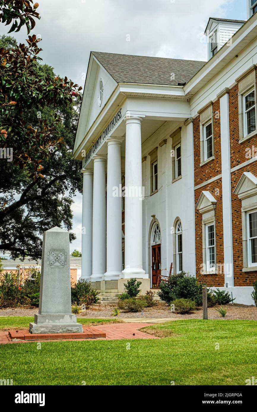 Grady County Courthouse, North Broad Street, Kairo, Georgia Stockfoto