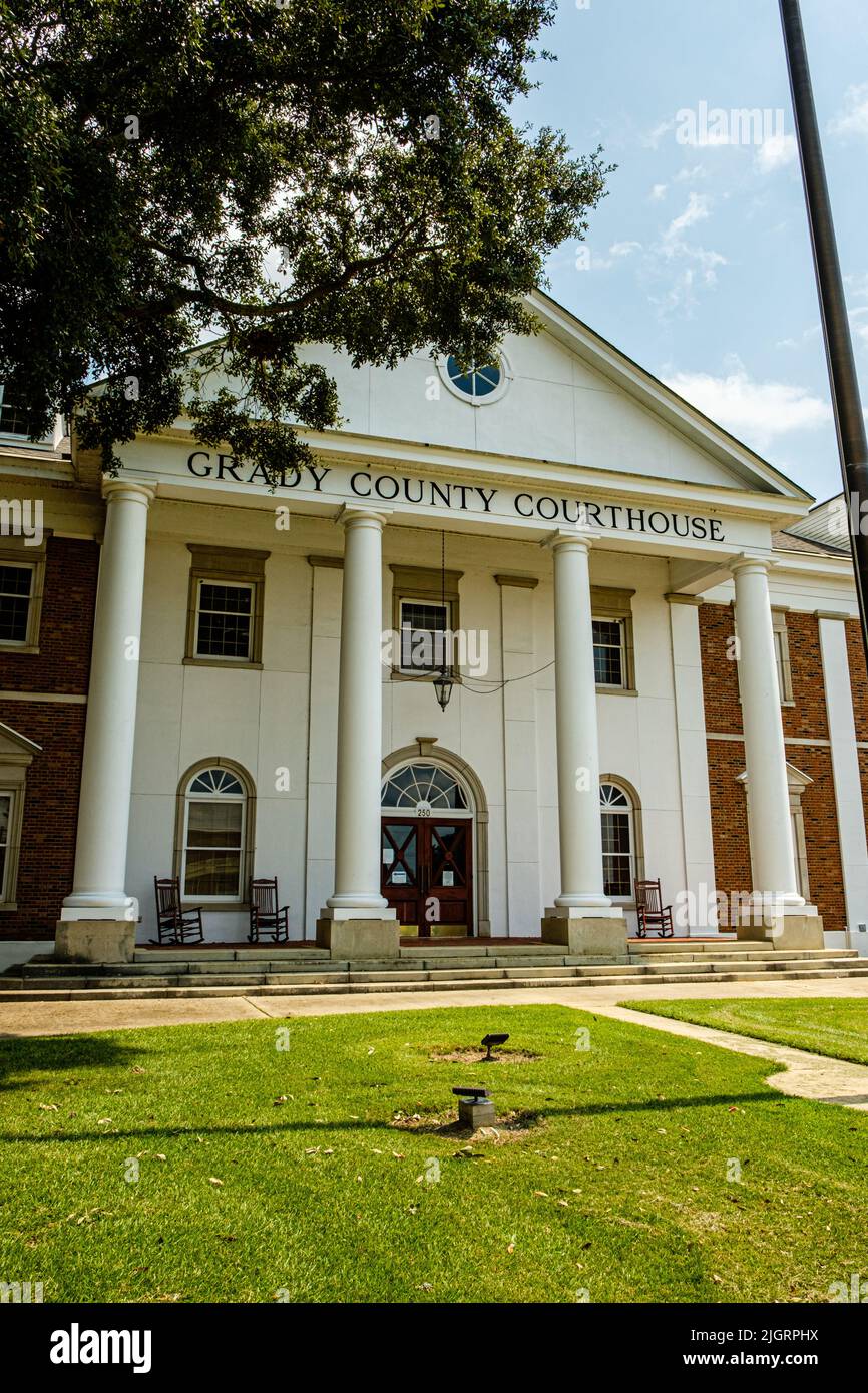 Grady County Courthouse, North Broad Street, Kairo, Georgia Stockfoto