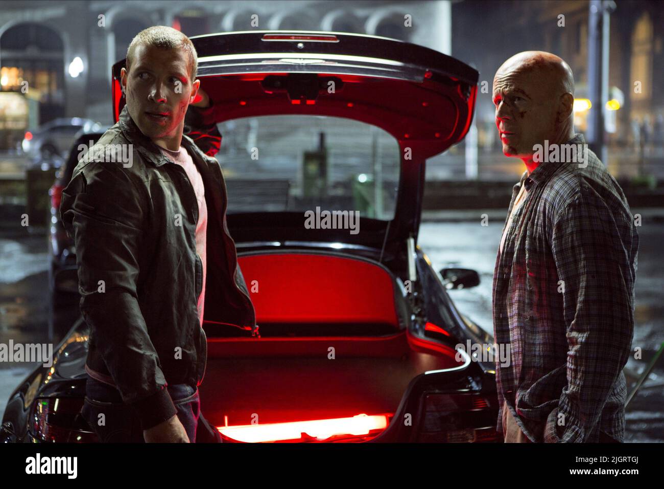 COURTNEY, WILLIS, EIN GUTER TAG, UM HART ZU STERBEN, 2013 Stockfoto