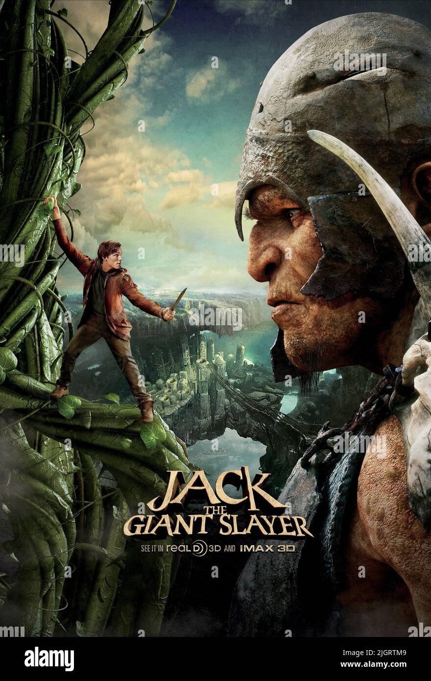 NIKOLAUS HOULT POSTER, JACK THE GIANT SLAYER, 2013 Stockfoto