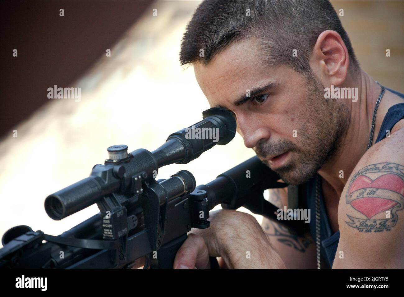 COLIN FARRELL, DEAD MAN DOWN, 2013 Stockfoto